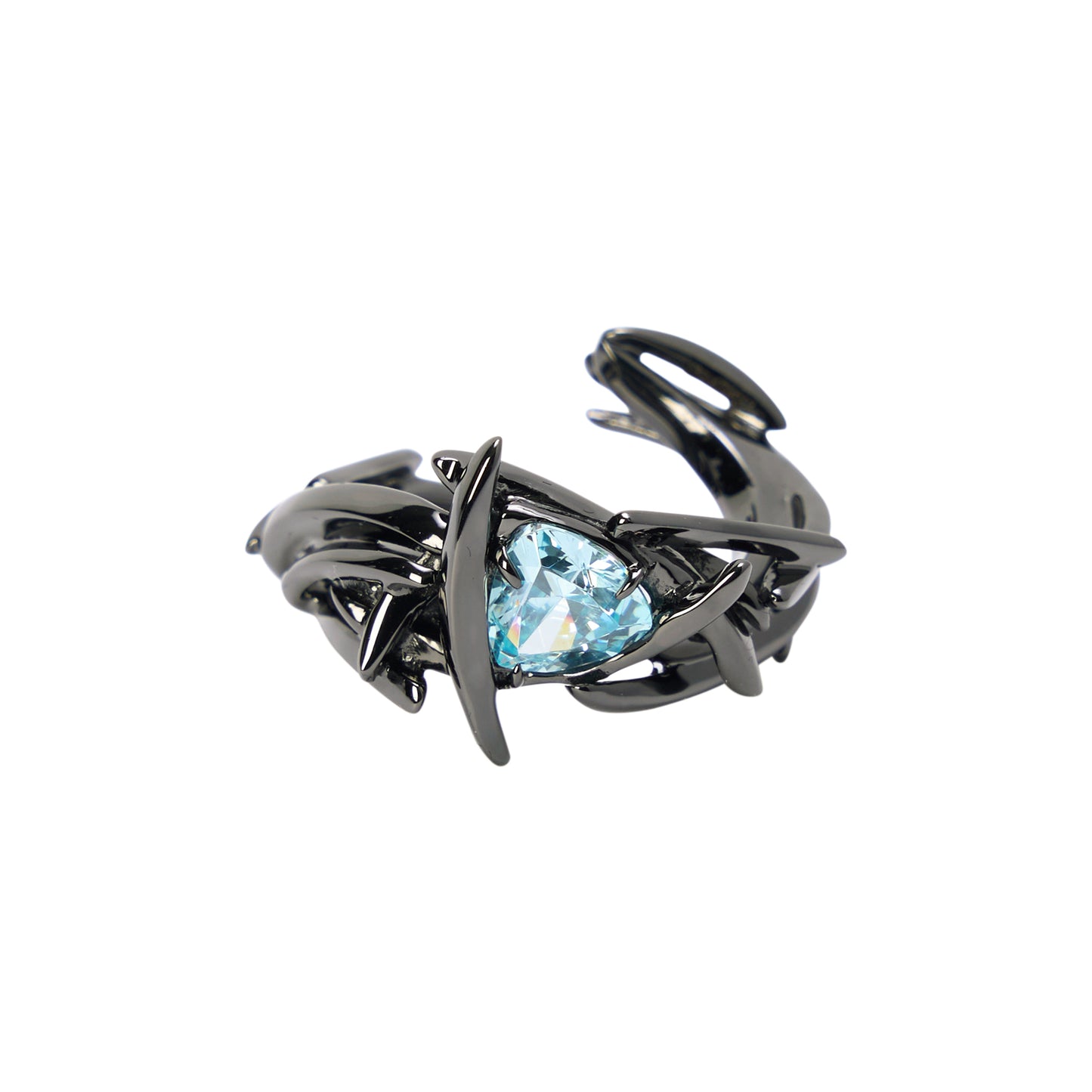 EYRIE RING / BLACK SKY BLUE