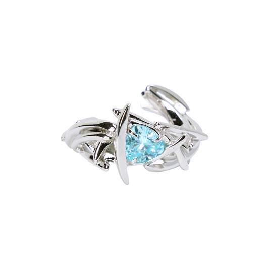 EYRIE RING / SILVER SKY BLUE