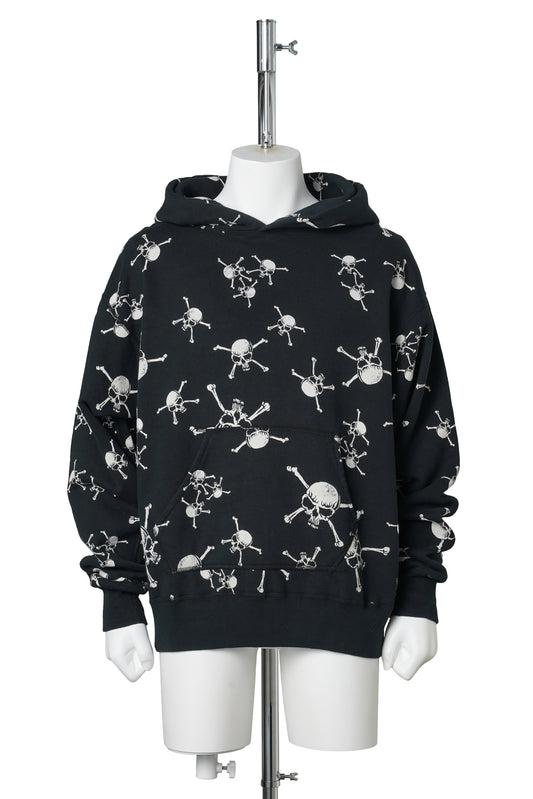 SHERMER ACADEMY SA_CRW SWT/SKULL / BLACK