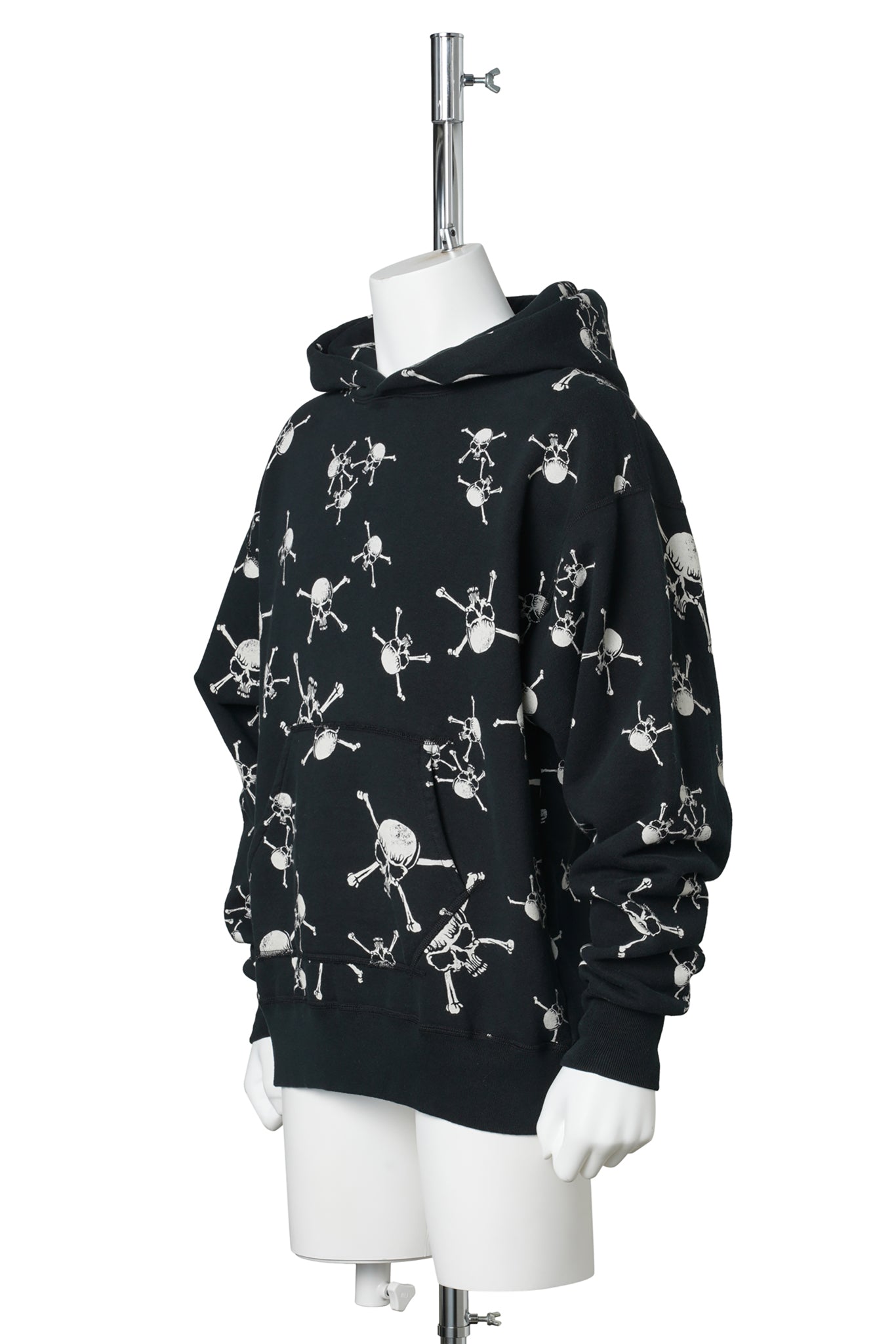SHERMER ACADEMY SA_CRW SWT/SKULL / BLACK