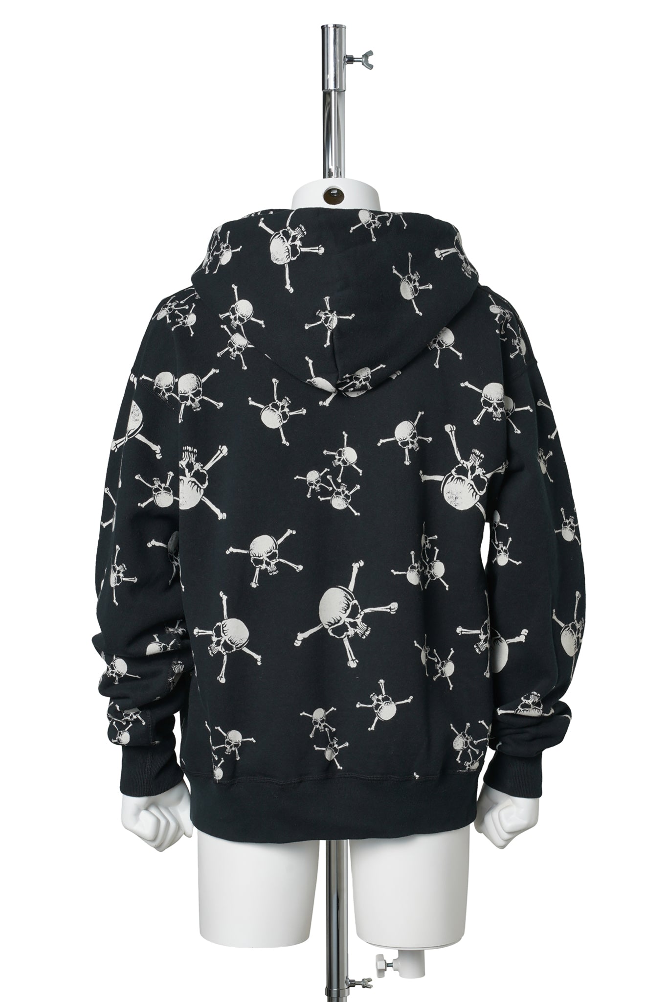 SHERMER ACADEMY SA_CRW SWT/SKULL / BLACK