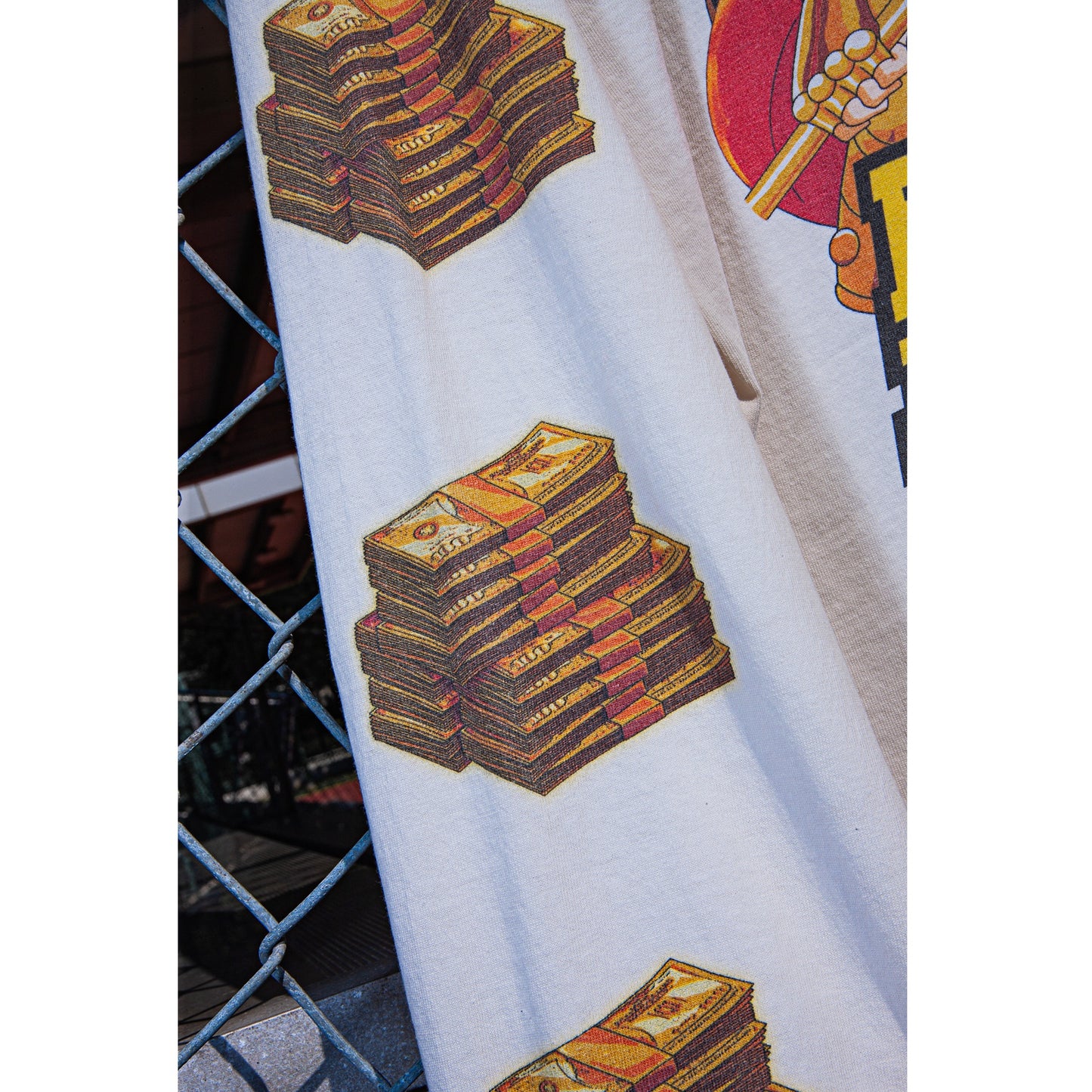 SAINT Mxxxxxx x CLOT CL_LS T-SHIRT/聖闘士 / WHITE