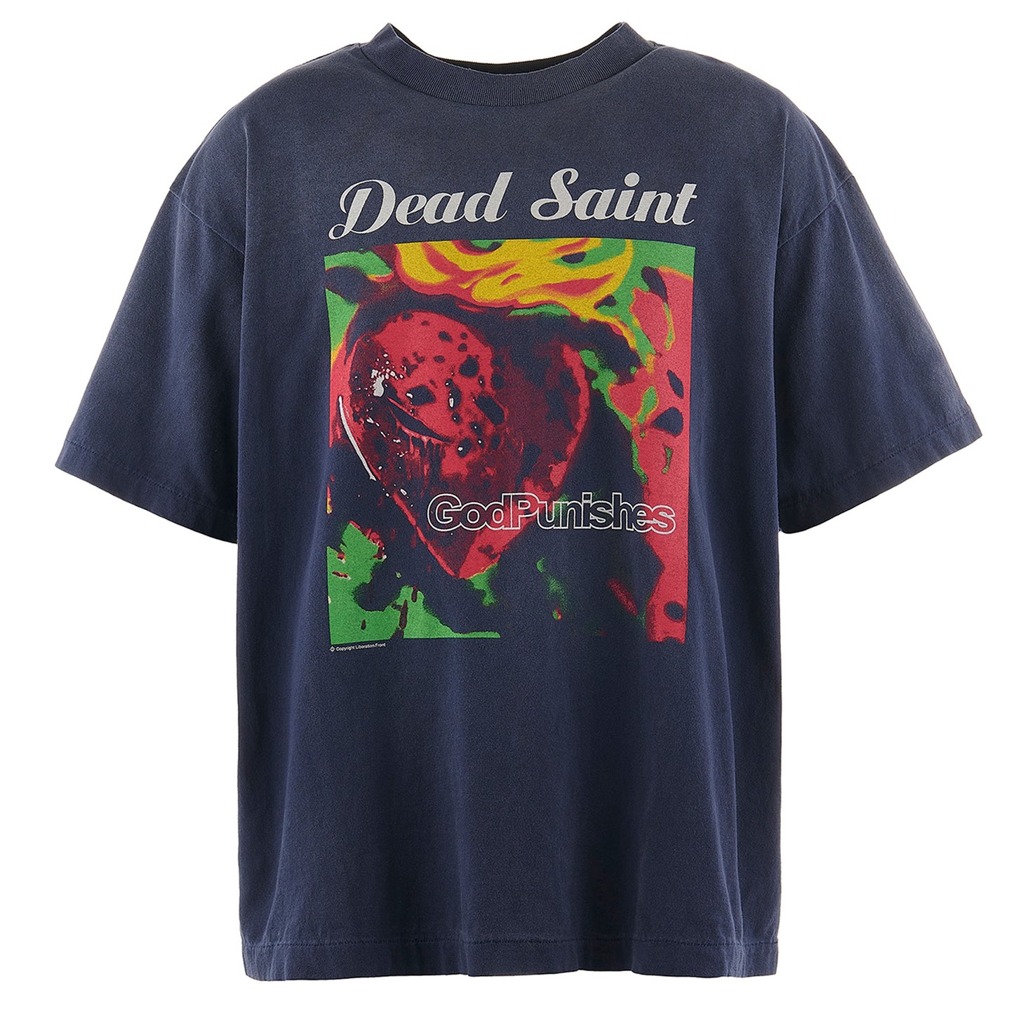 SS TEE/DEAD SAINT / NAVY