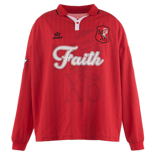 SOCCER SHIRT/FAITH / RED