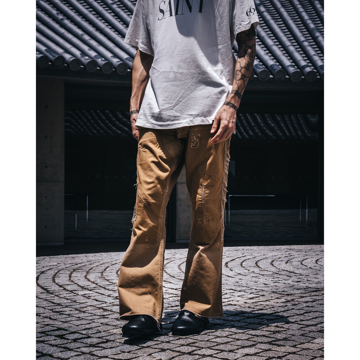 DOUBLE KNEE/DACK / BEIGE