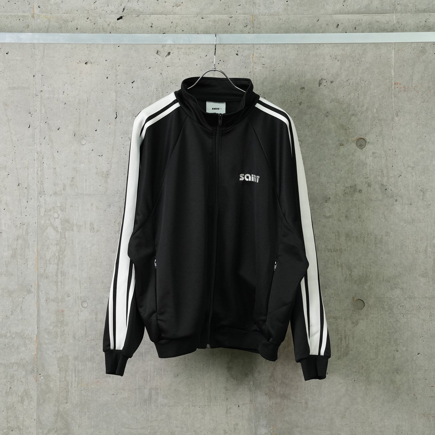 TRACK JACKET/SAINT / BLACK