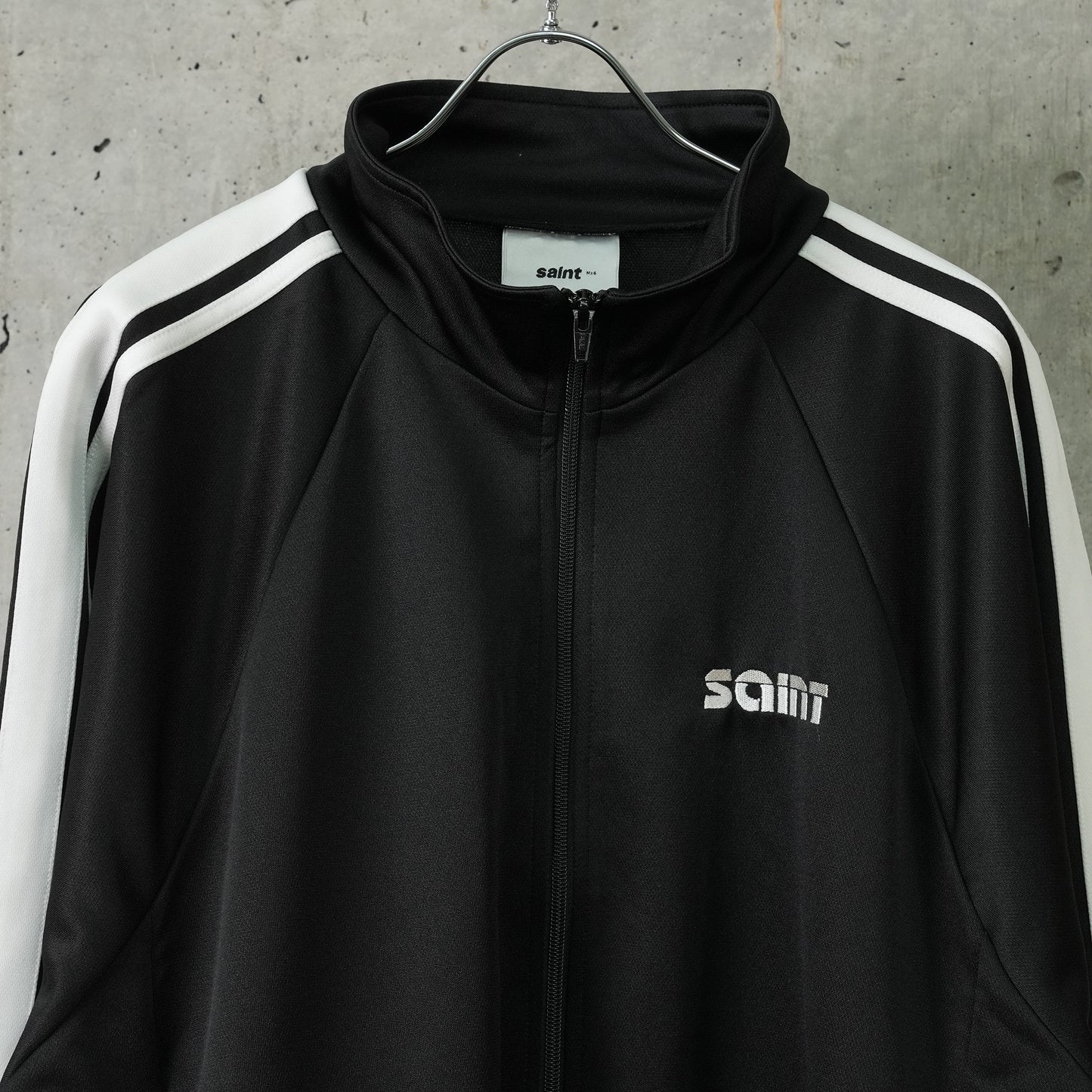 TRACK JACKET/SAINT / BLACK