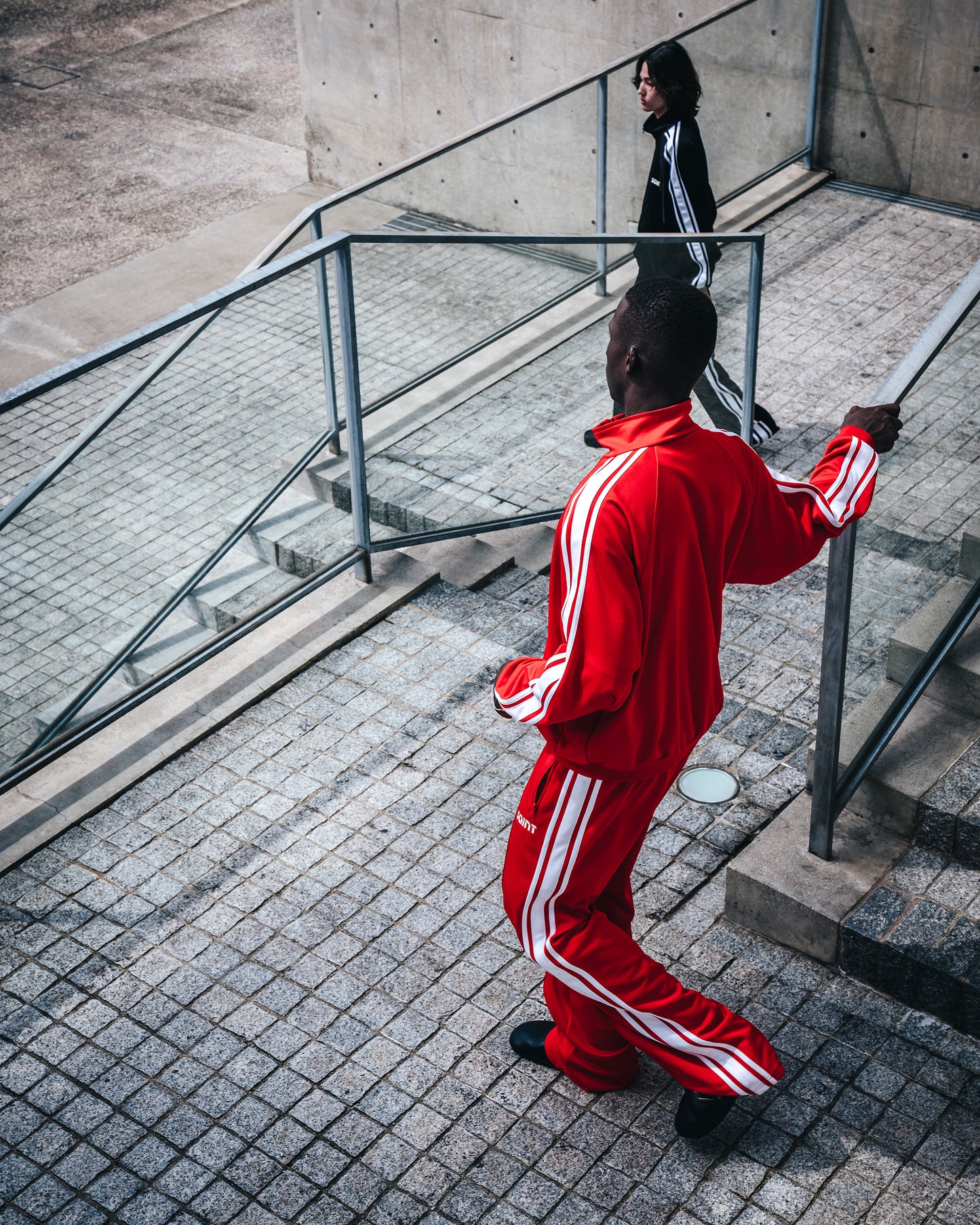 TRACK JACKET/SAINT / RED