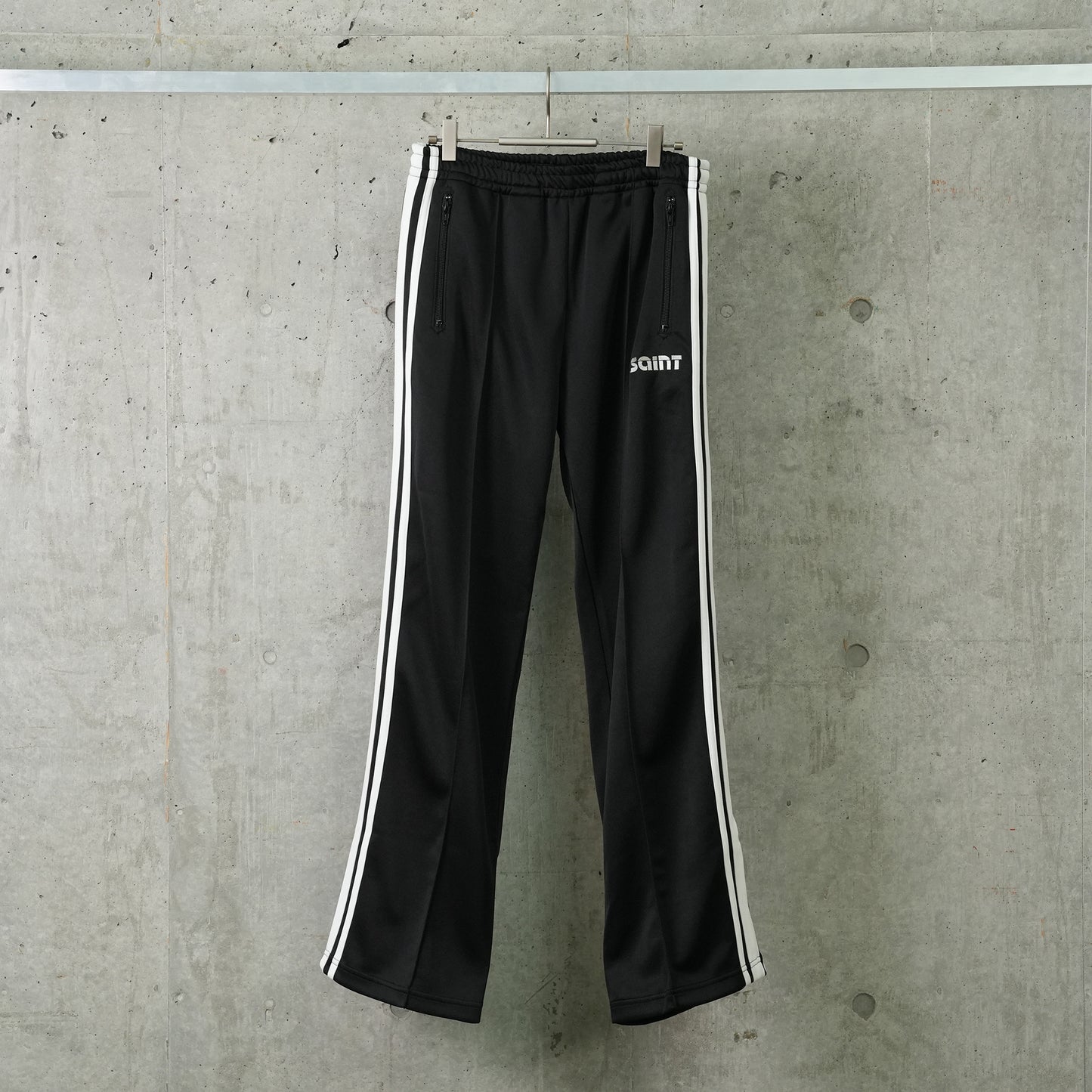 TRACK PANTS/SAINT / BLACK