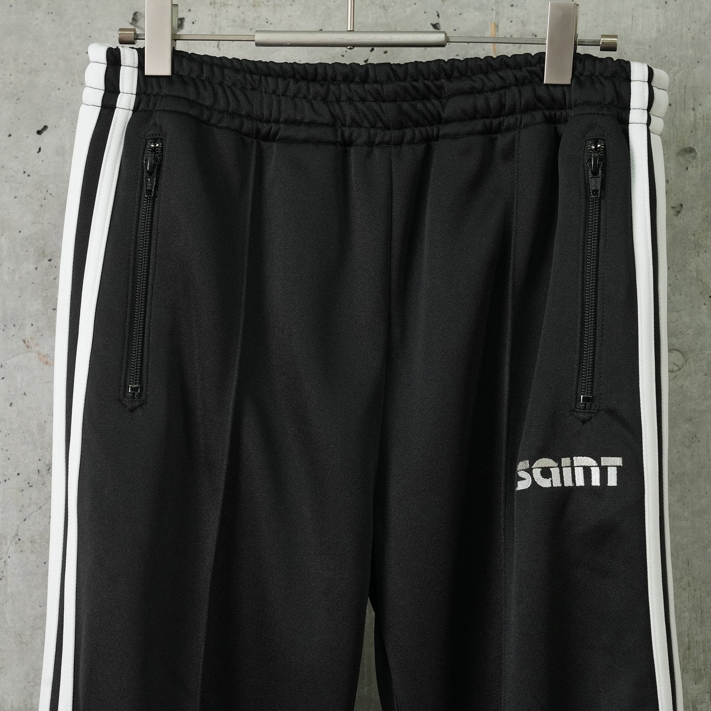 TRACK PANTS/SAINT / BLACK