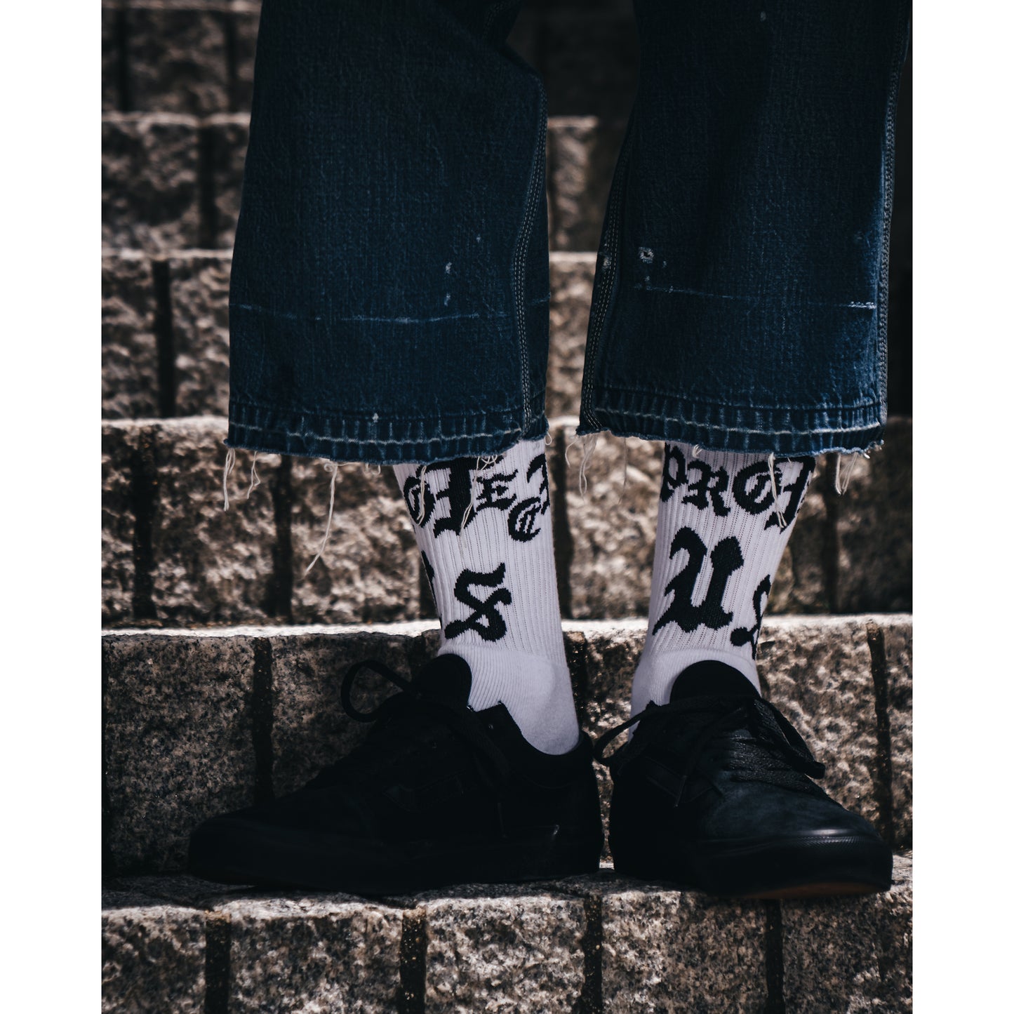 SOCKS/SAINT PROTECT / WHITE