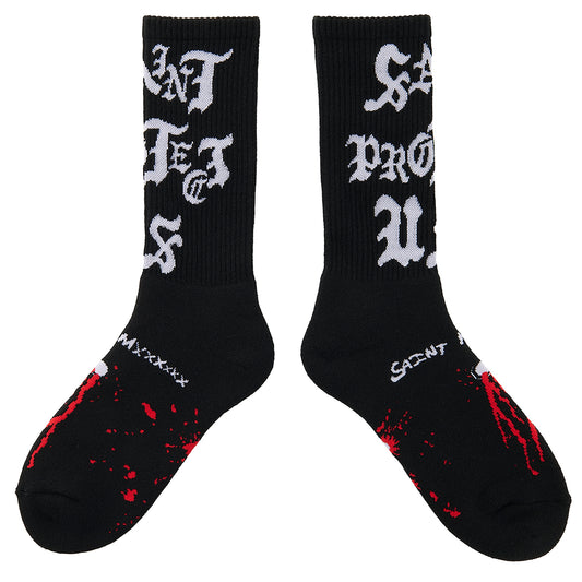 SOCKS/SAINT PROTECT / BLACK