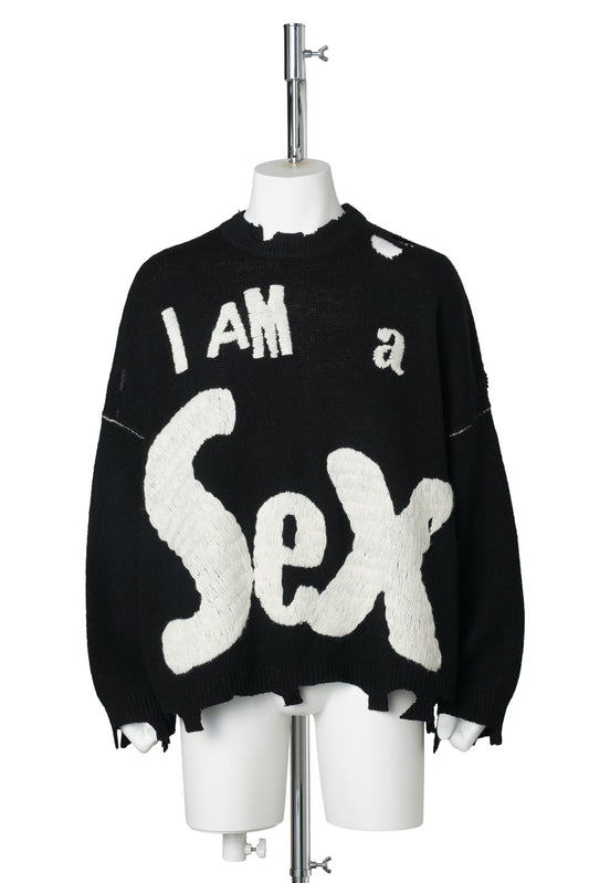 Sex Pistols SP_CREW KNT/I AM A / BLACK
