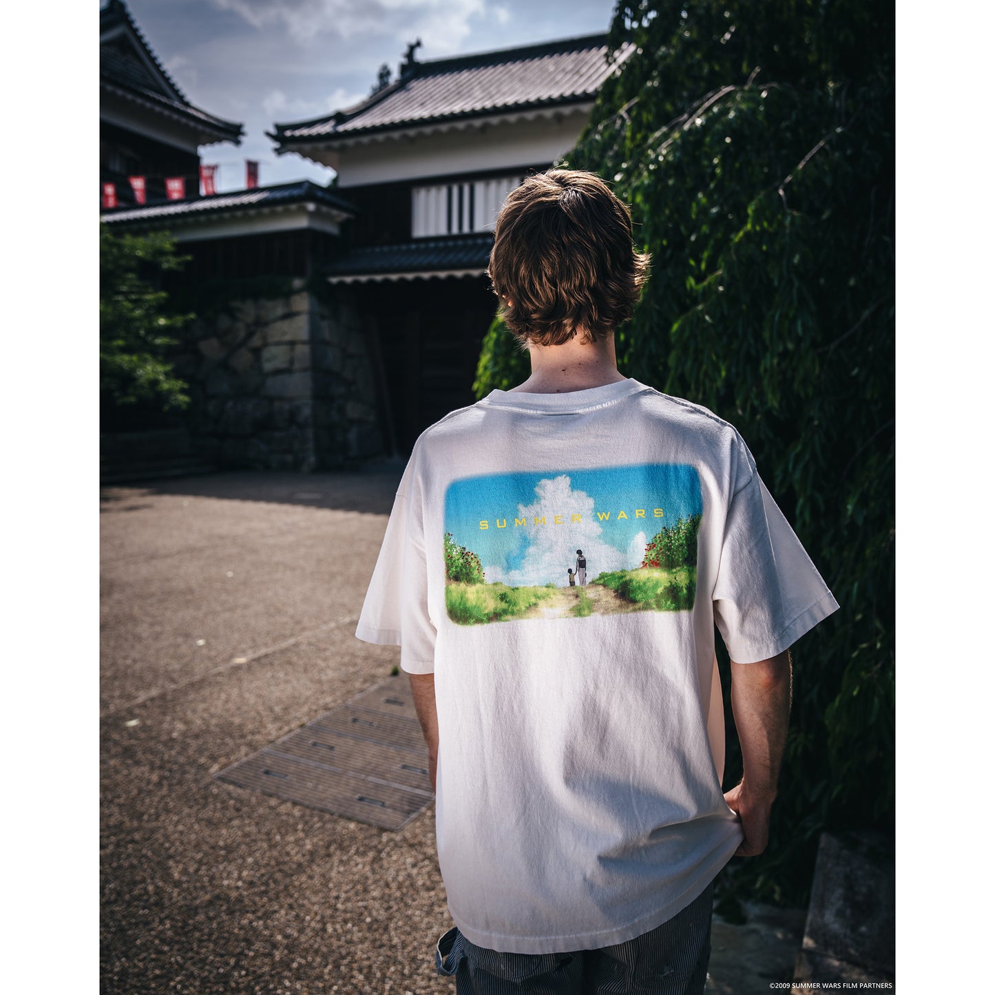 SAINT Mxxxxxx x サマーウォーズ x GEEKS RULE SG_SS TEE/SUMEER WARS / WHITE