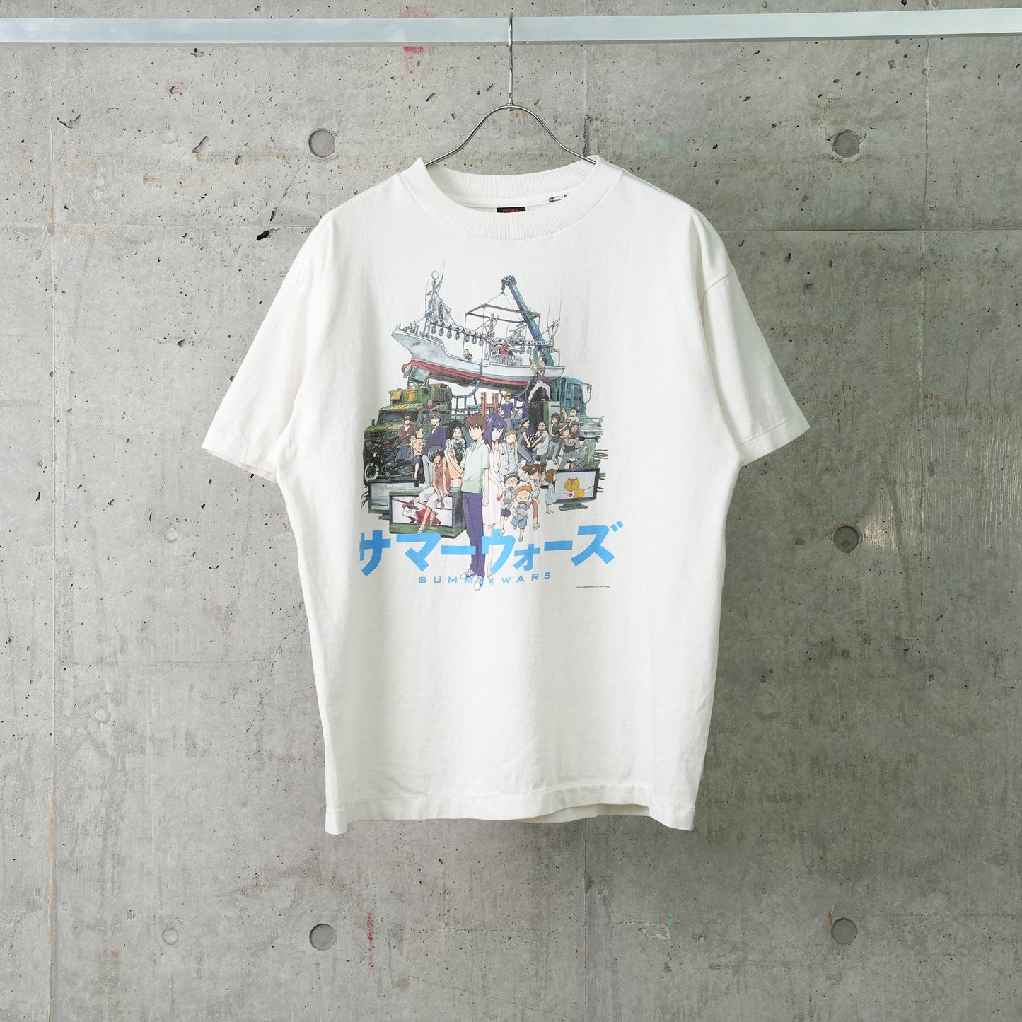 SAINT Mxxxxxx x サマーウォーズ x GEEKS RULE SG_SS TEE/SUMEER WARS / WHITE