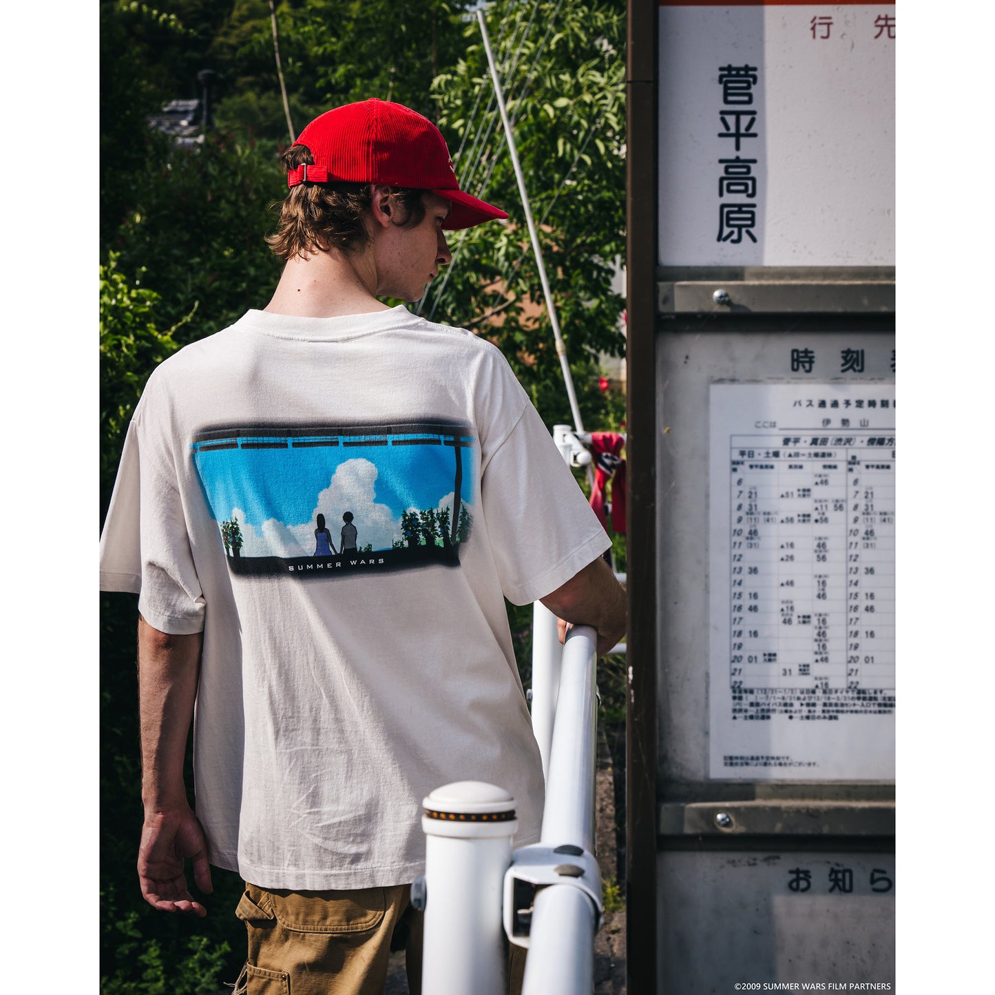 SAINT Mxxxxxx x サマーウォーズ x GEEKS RULE SG_SS TEE/SUMEER WARS / WHITE