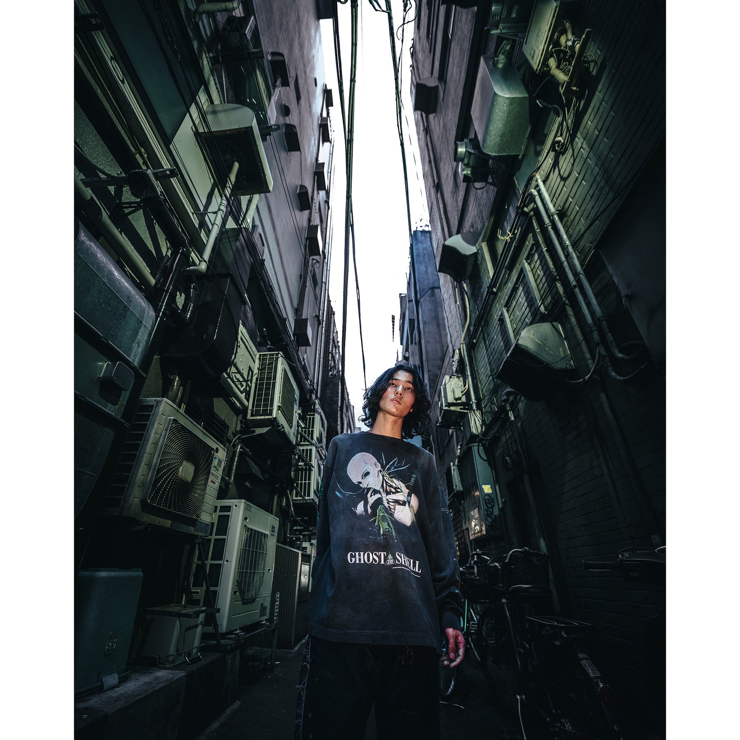 攻殻機動隊 GS_LS TEE/GITS / BLACK