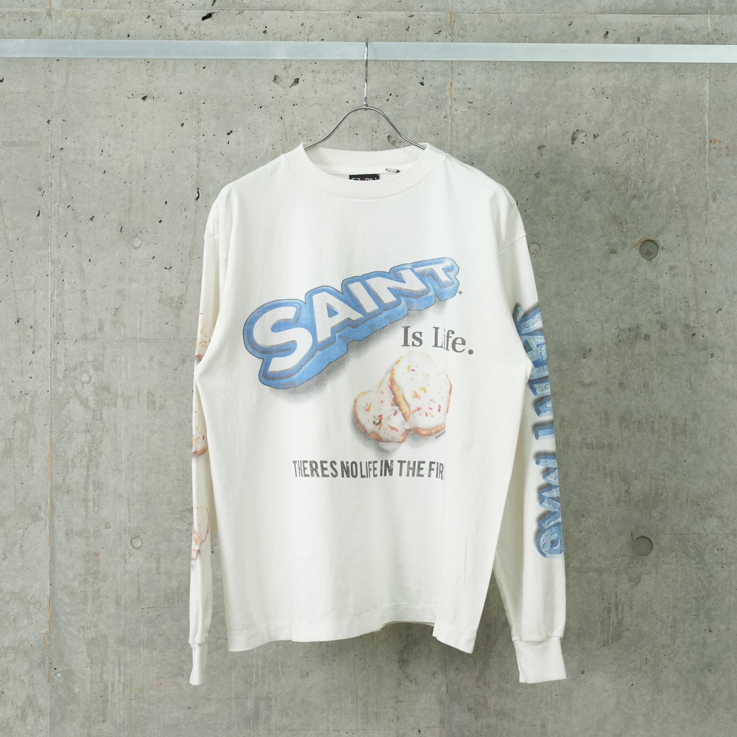 SHERMER ACADEMY SA_LS TEE/HEART CKIE / WHITE