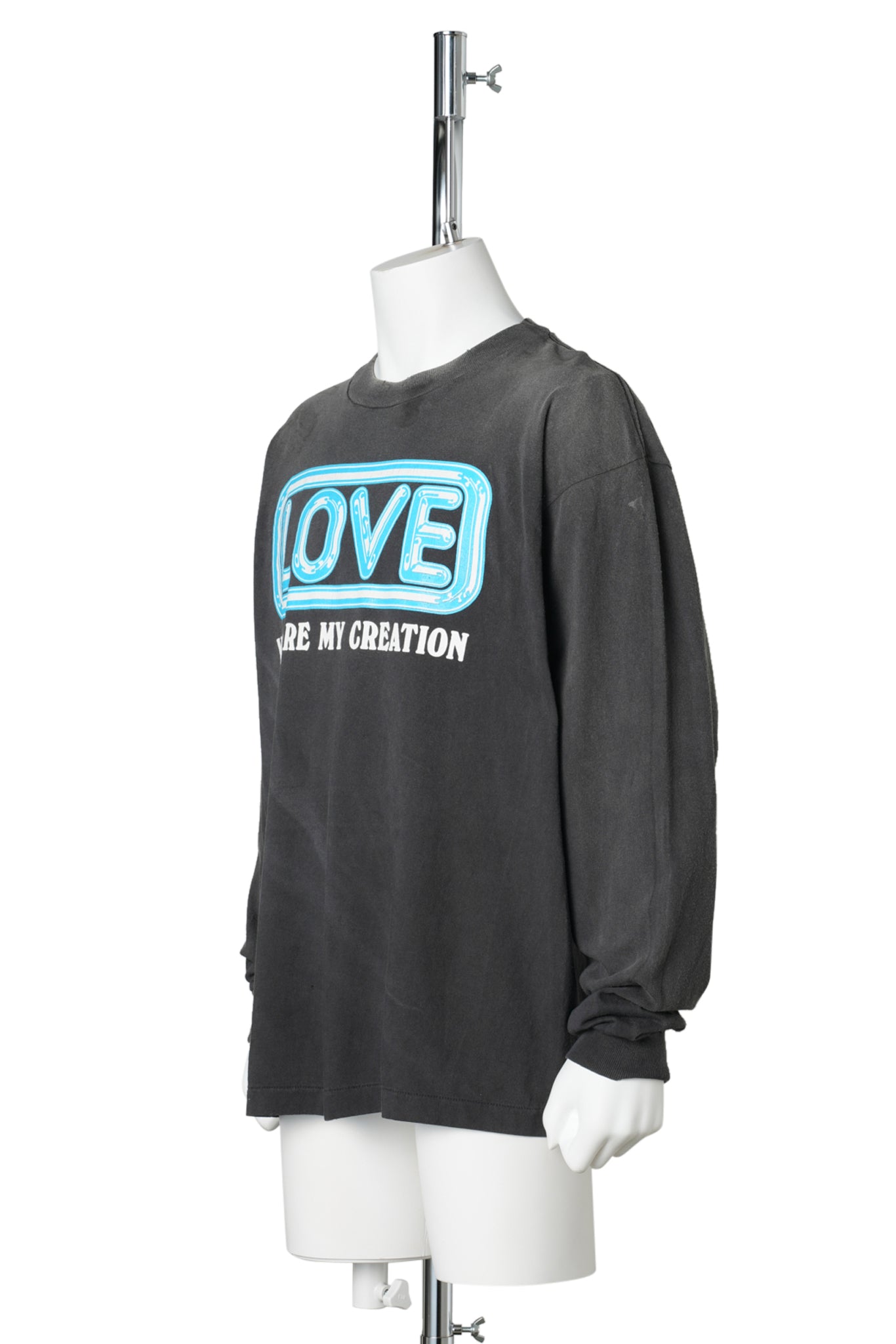 LS TEE/LOVE / BLACK