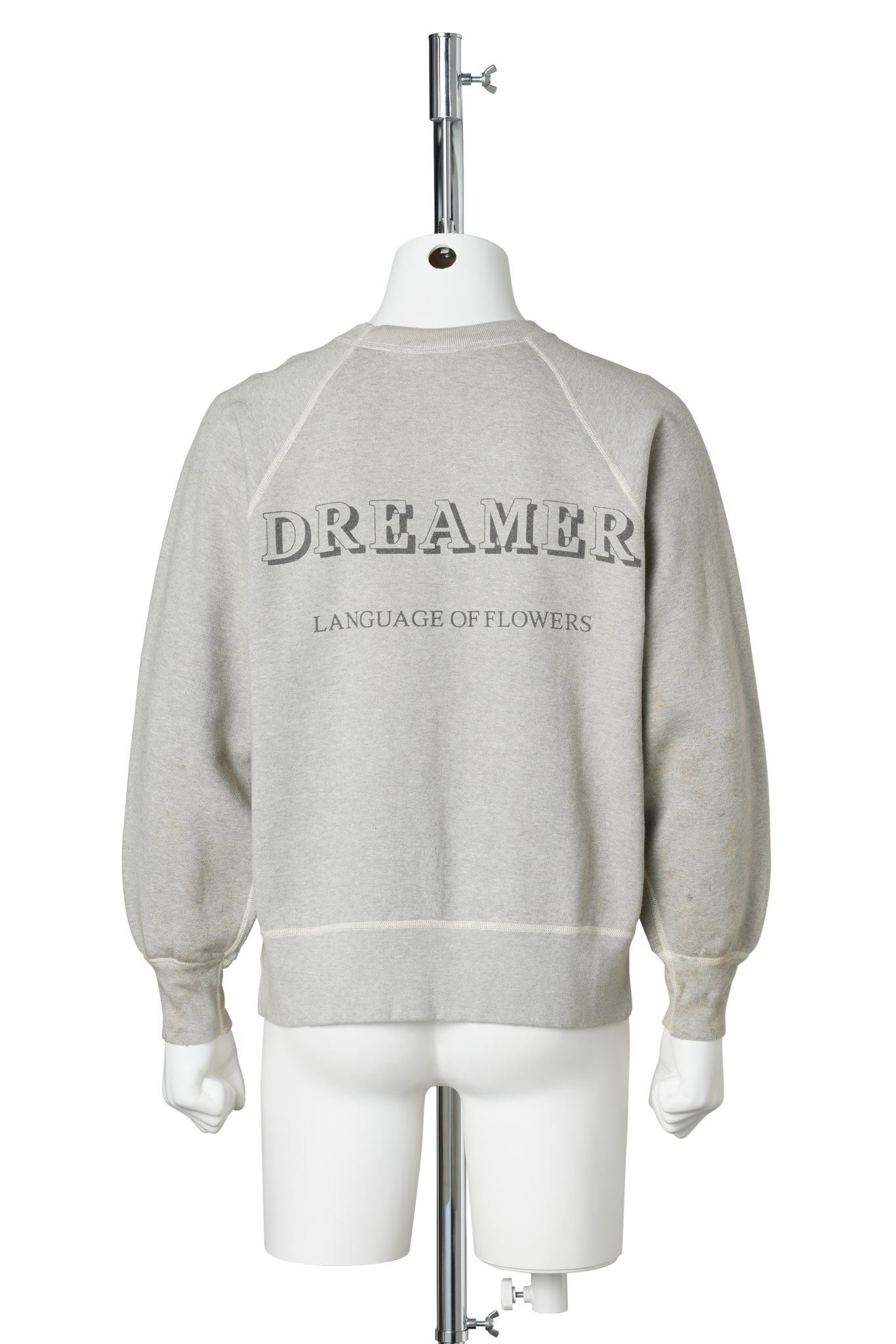 CREW SWT/FLOWER / GREY