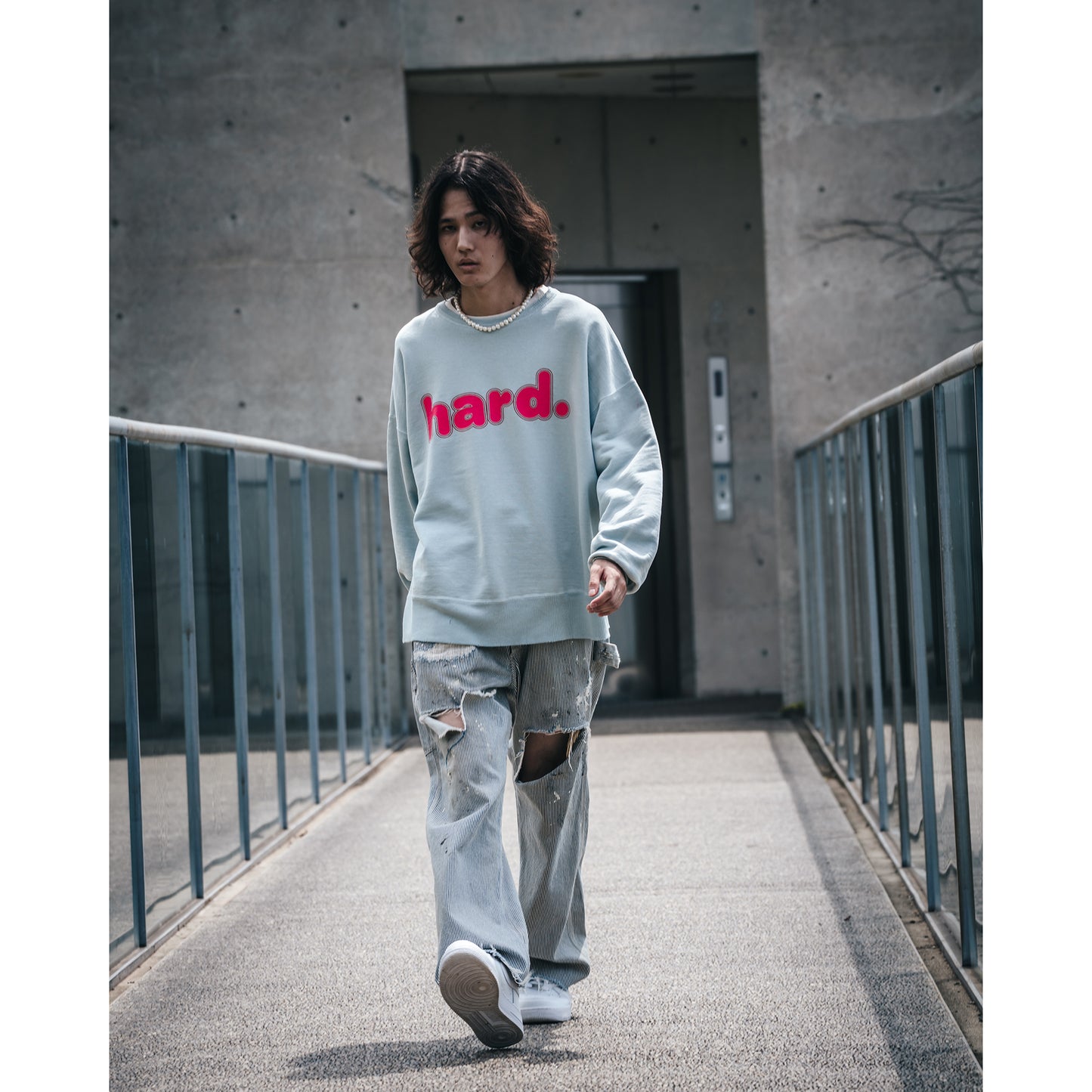 CREW SWT/HARD / SKY BLUE