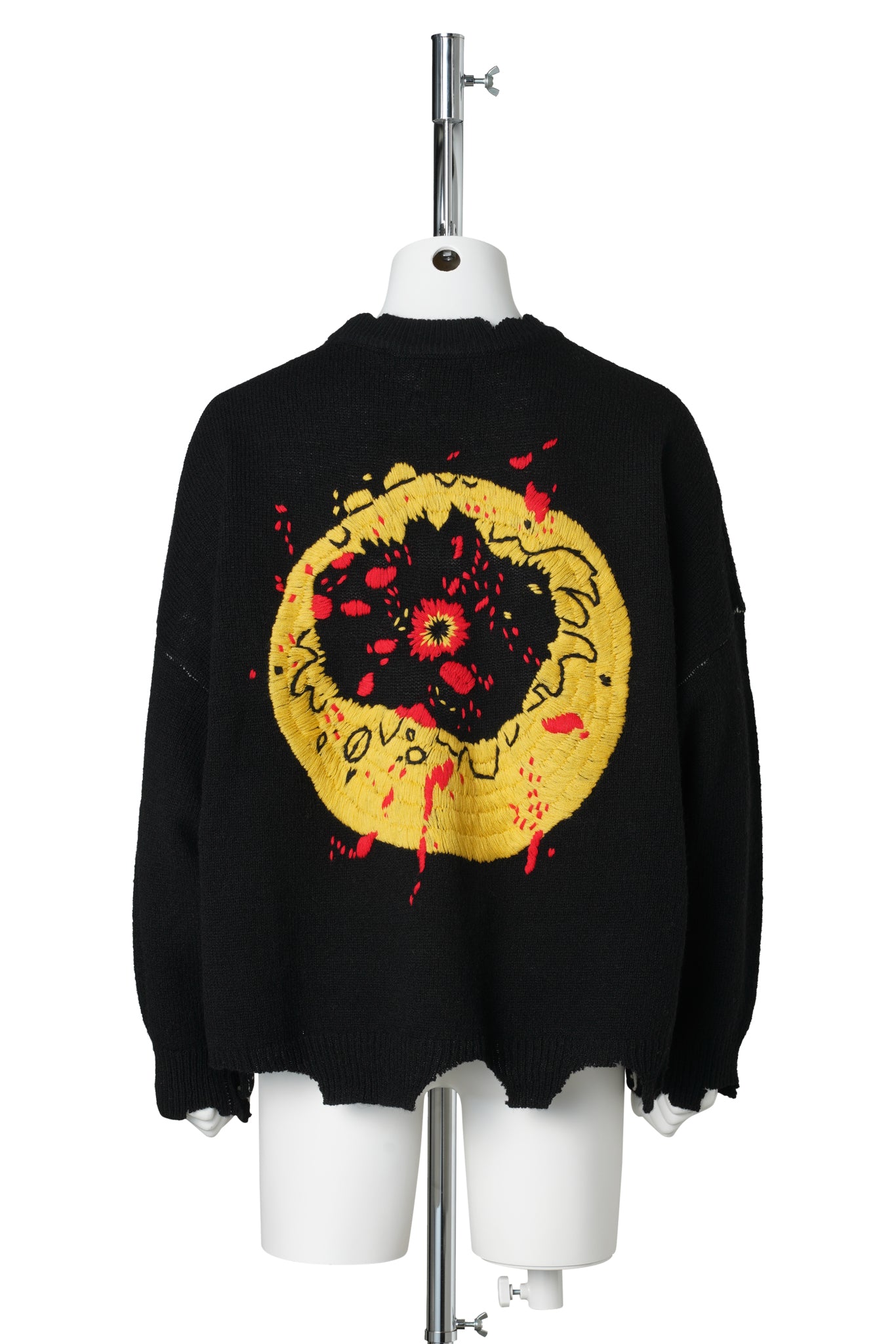CACTUS PLANT FLEA MARKET CP_CREW KNT/SMILE / BLACK