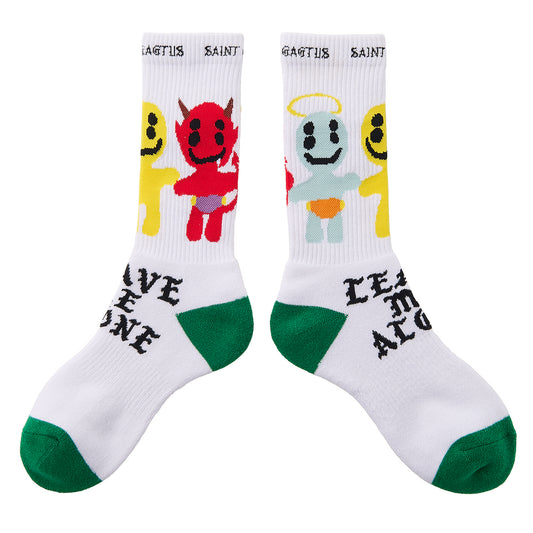 CACTUS PLANT FLEA MARKET CP_SOCKS/LMA / WHITE