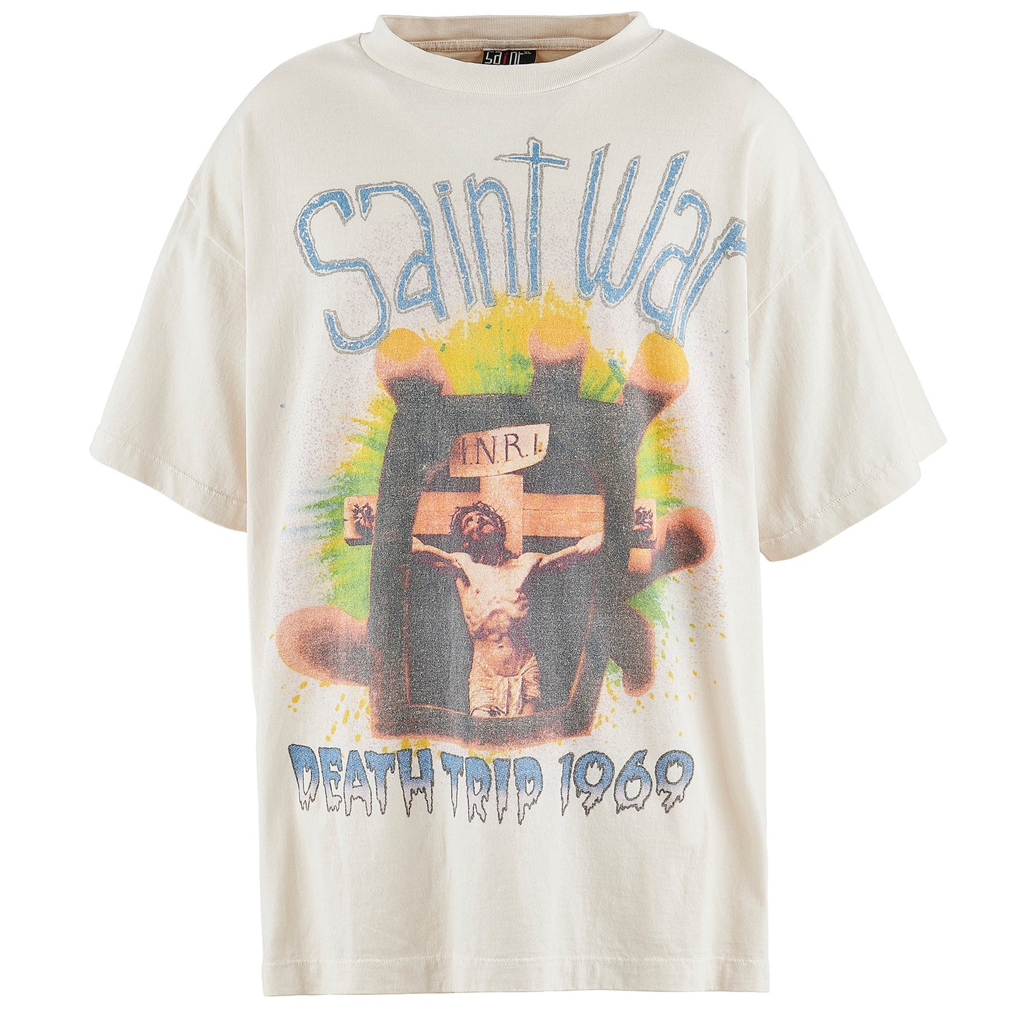 SS TEE/SAINT WAR / WHITE