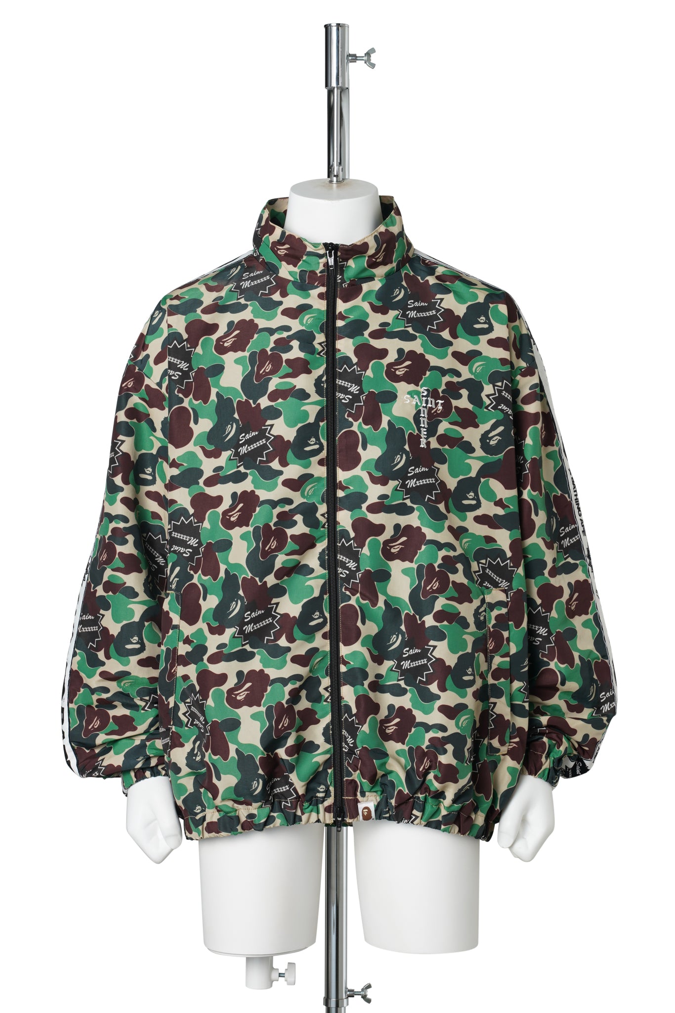A BATHING APE® AP_TRACK JKT/ST APE / CAMO