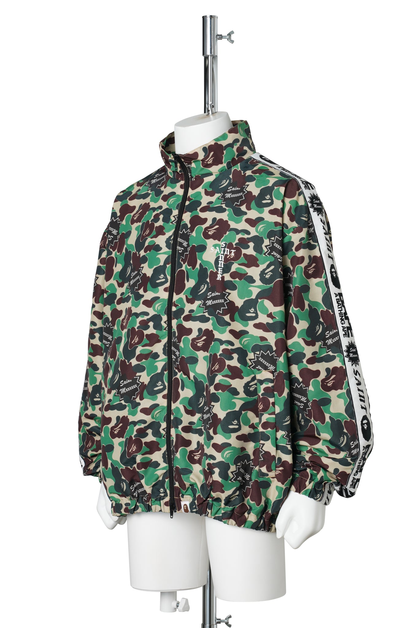 A BATHING APE® AP_TRACK JKT/ST APE / CAMO