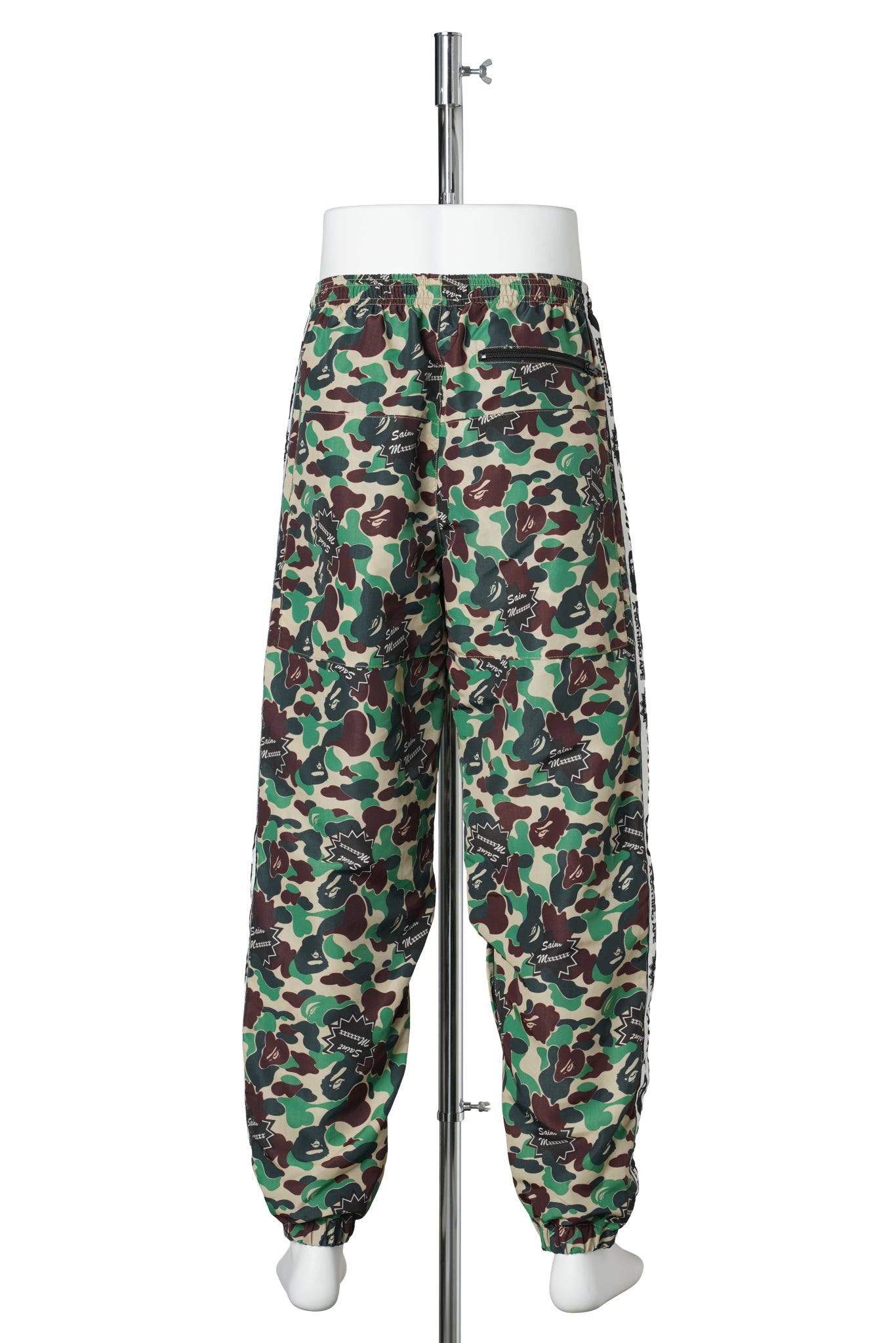 A BATHING APE® AP_TRACK PNT/ST APE / CAMO