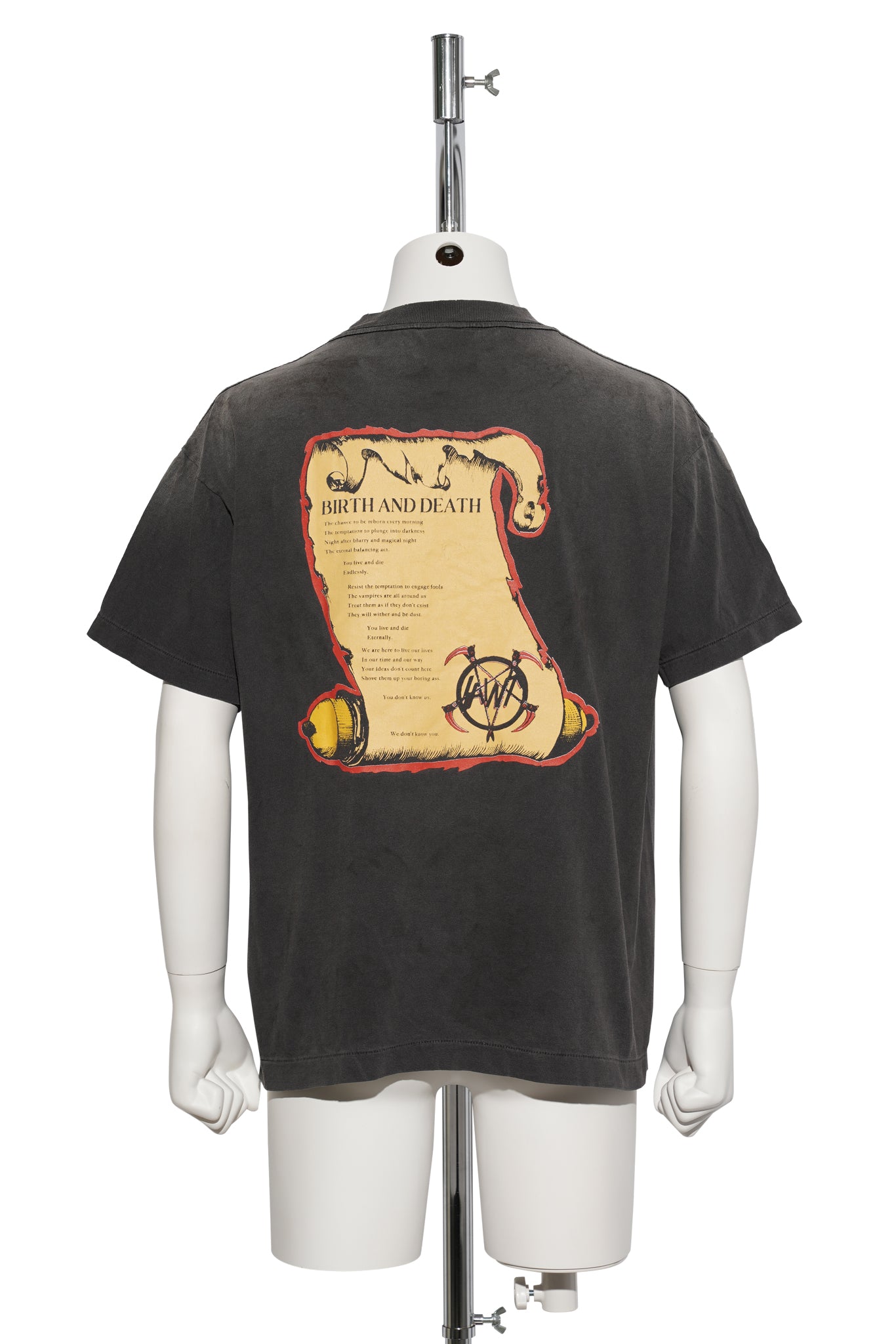 SS TEE/BIRTH AND DEATH / BLACK