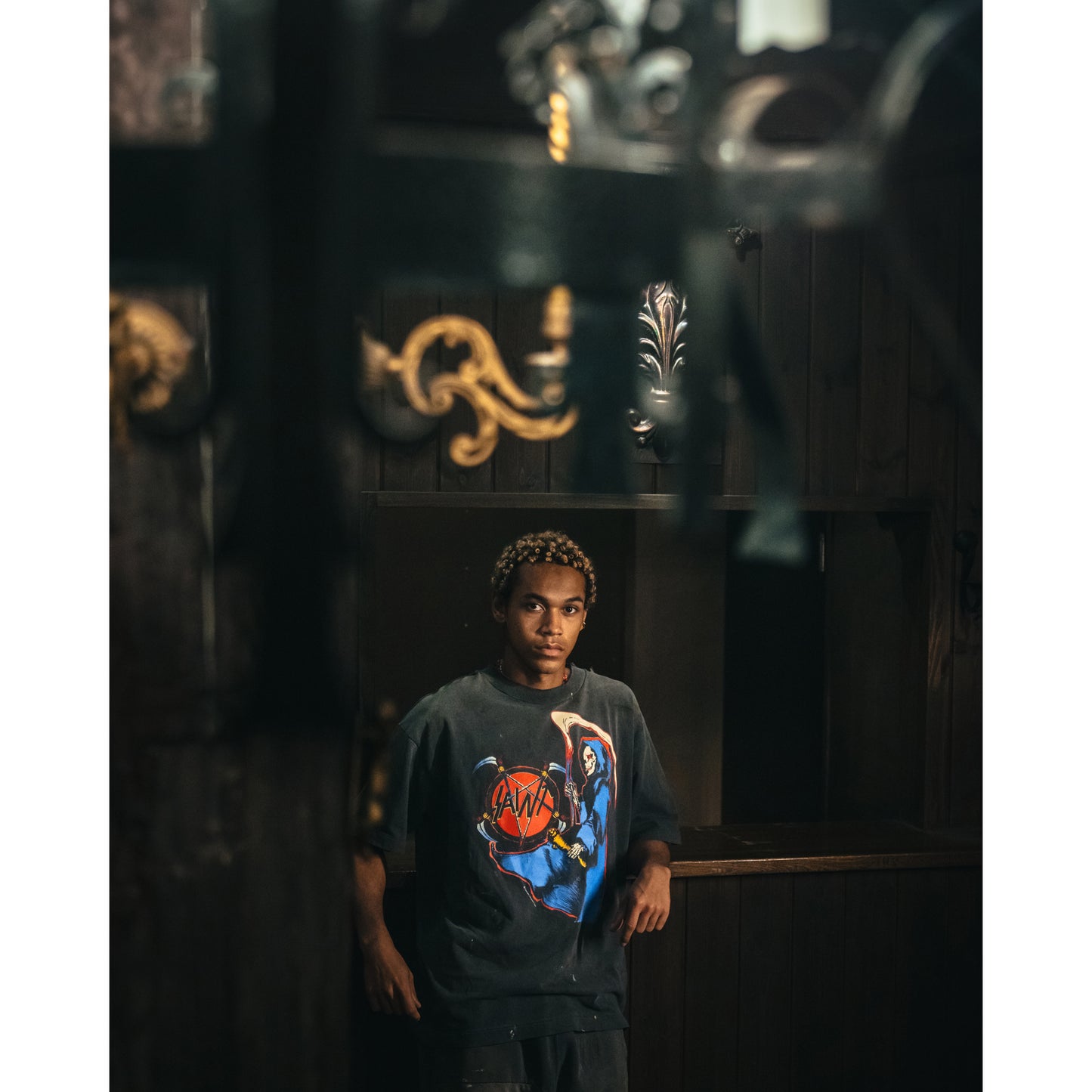 SS TEE/BIRTH AND DEATH / BLACK