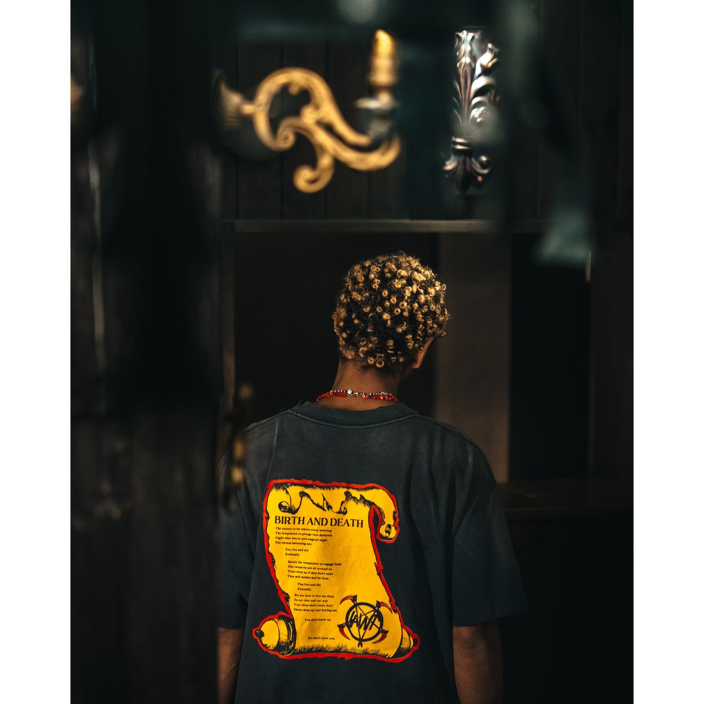 SS TEE/BIRTH AND DEATH / BLACK