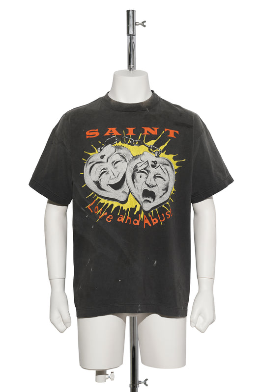 SS TEE/SAINT MASK / BLACK