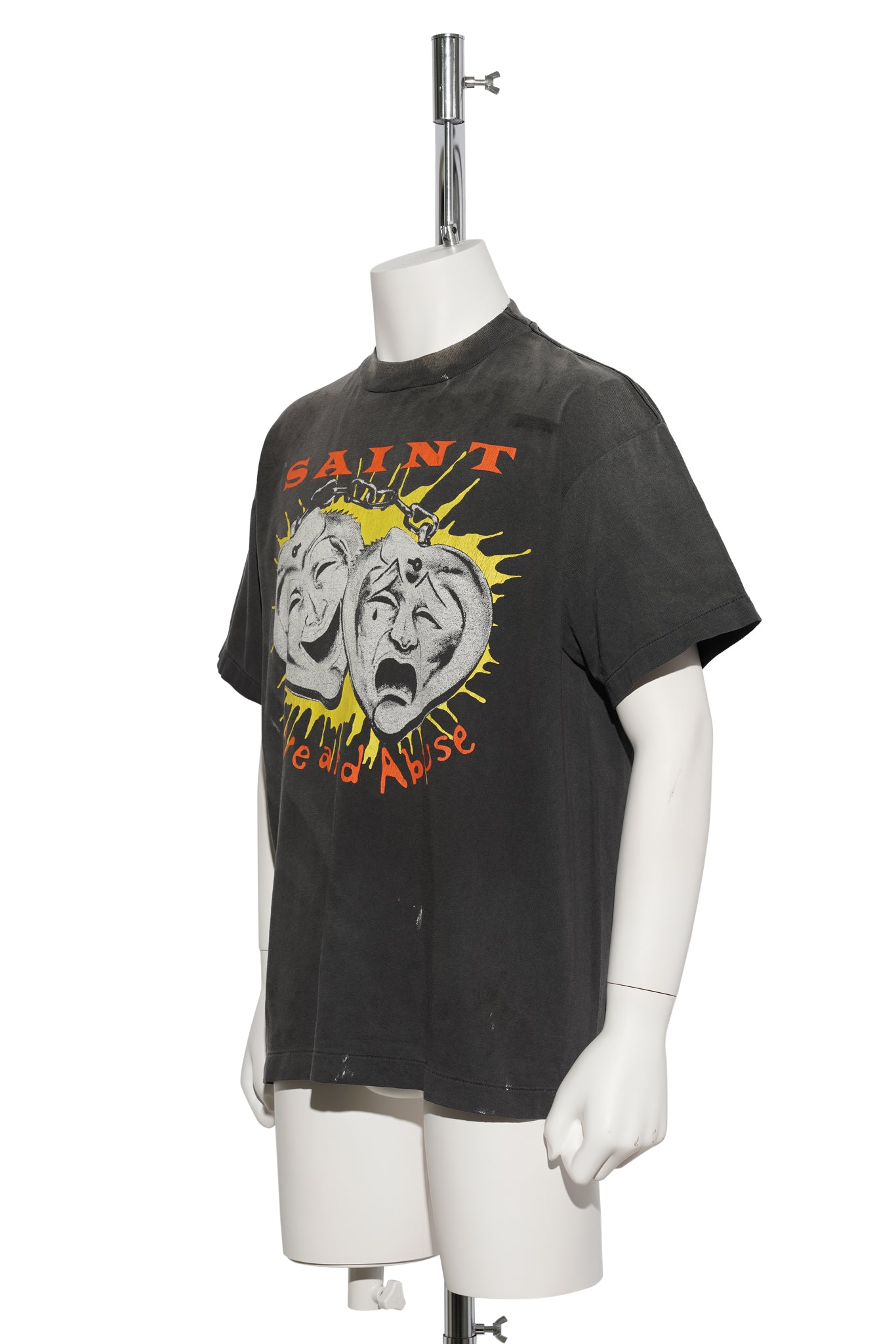 SS TEE/SAINT MASK / BLACK