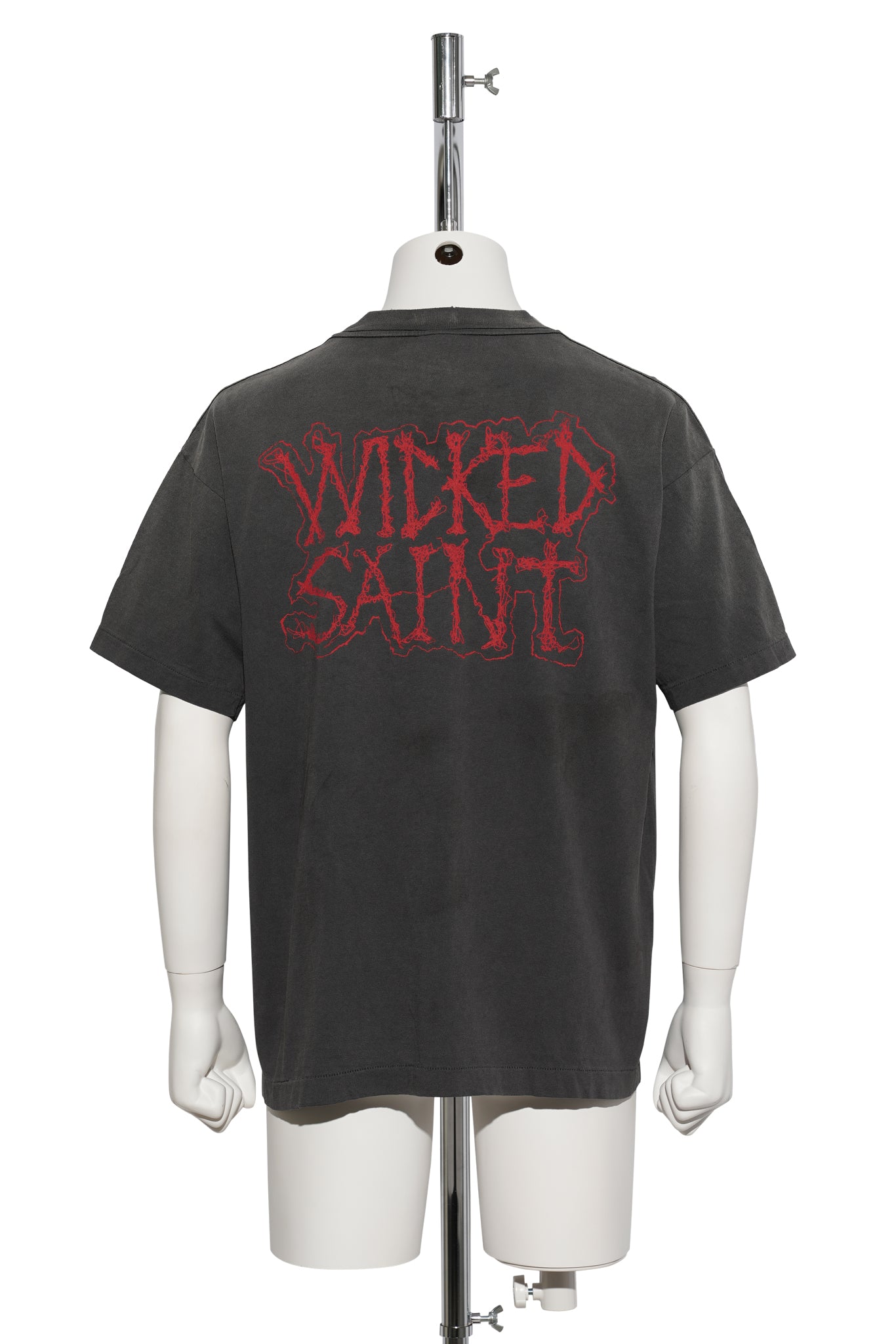 SS TEE/HOLY SAINT / BLACK