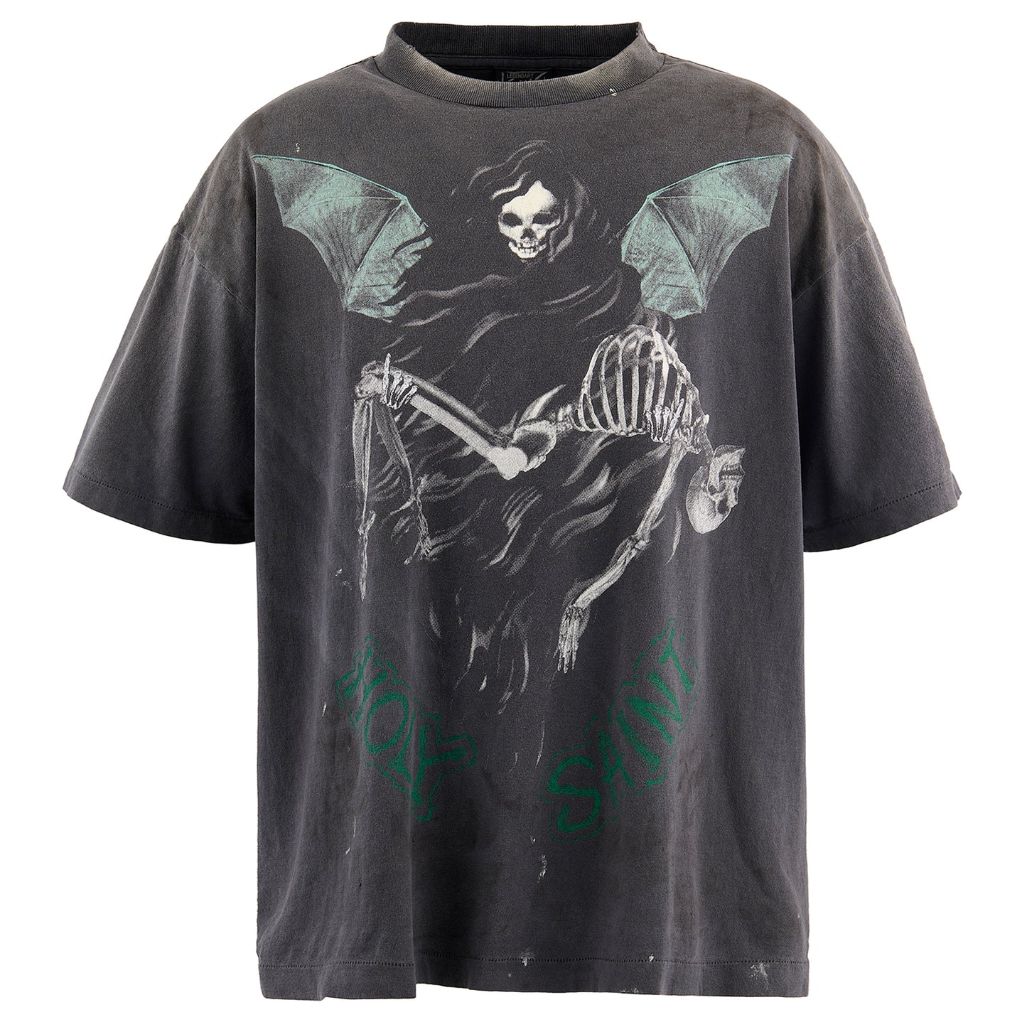 SS TEE/HOLY SAINT / BLACK