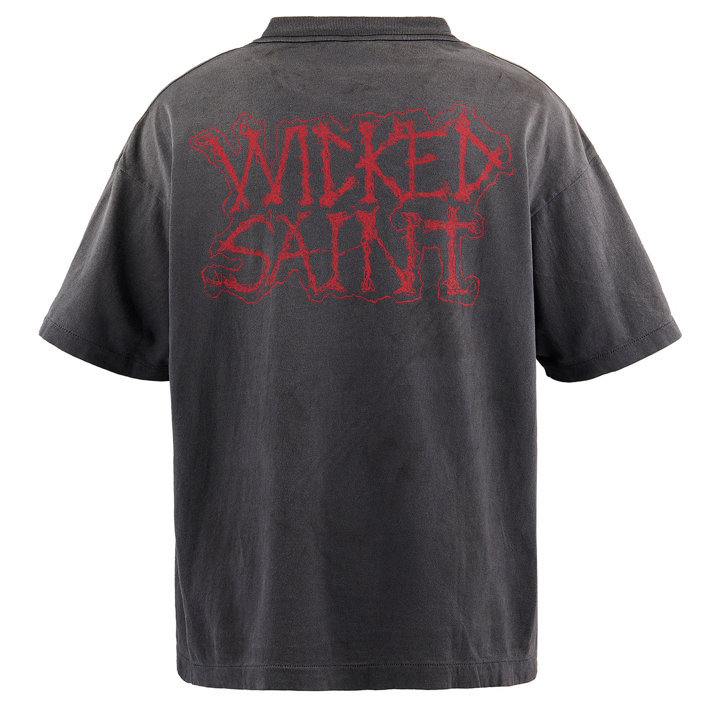 SS TEE/HOLY SAINT / BLACK