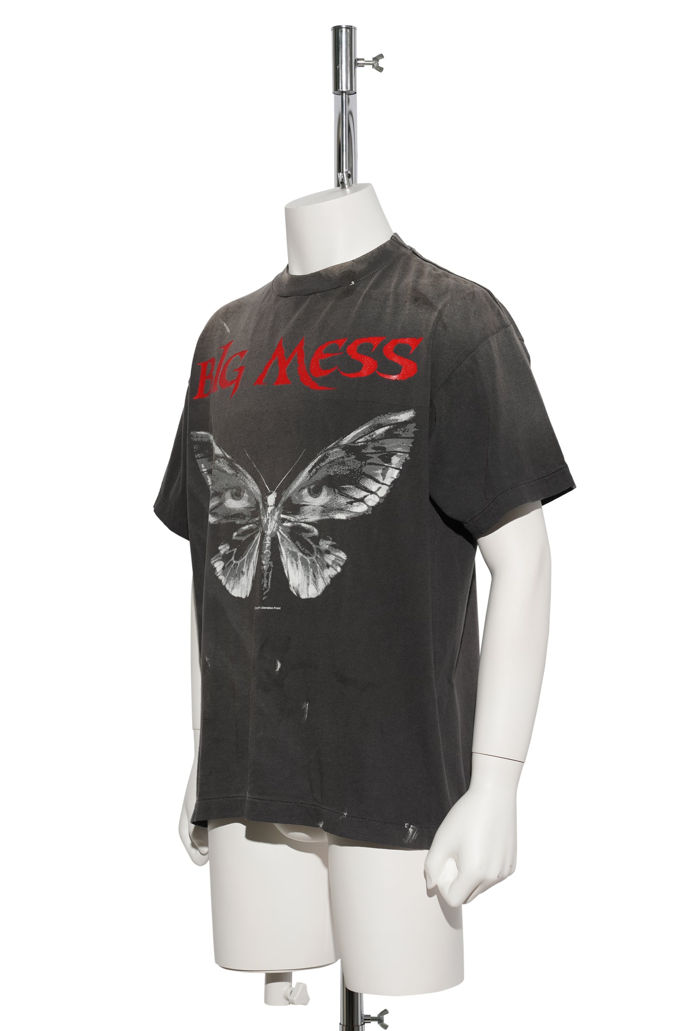 SS TEE/BIG MESS / BLACK