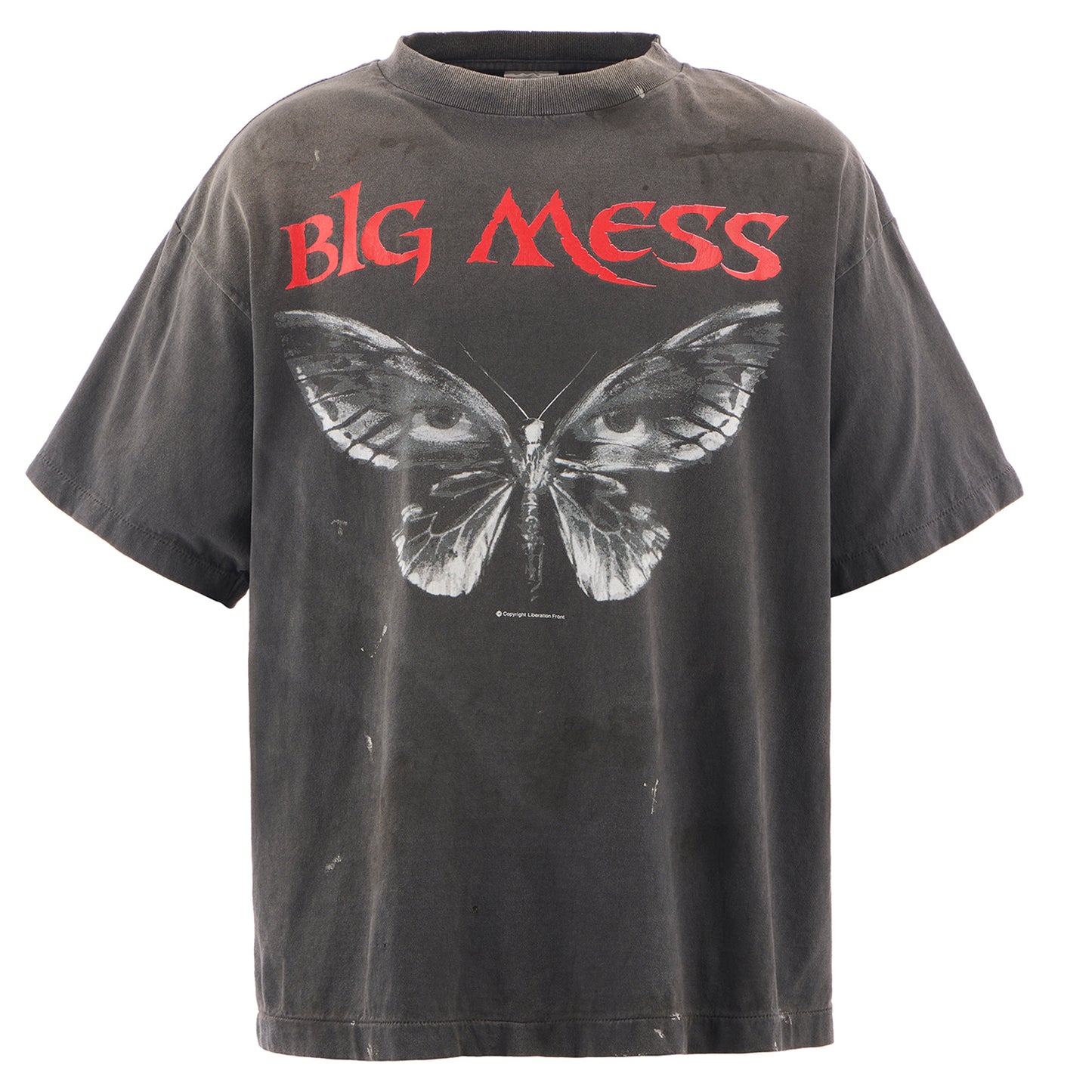 SS TEE/BIG MESS / BLACK