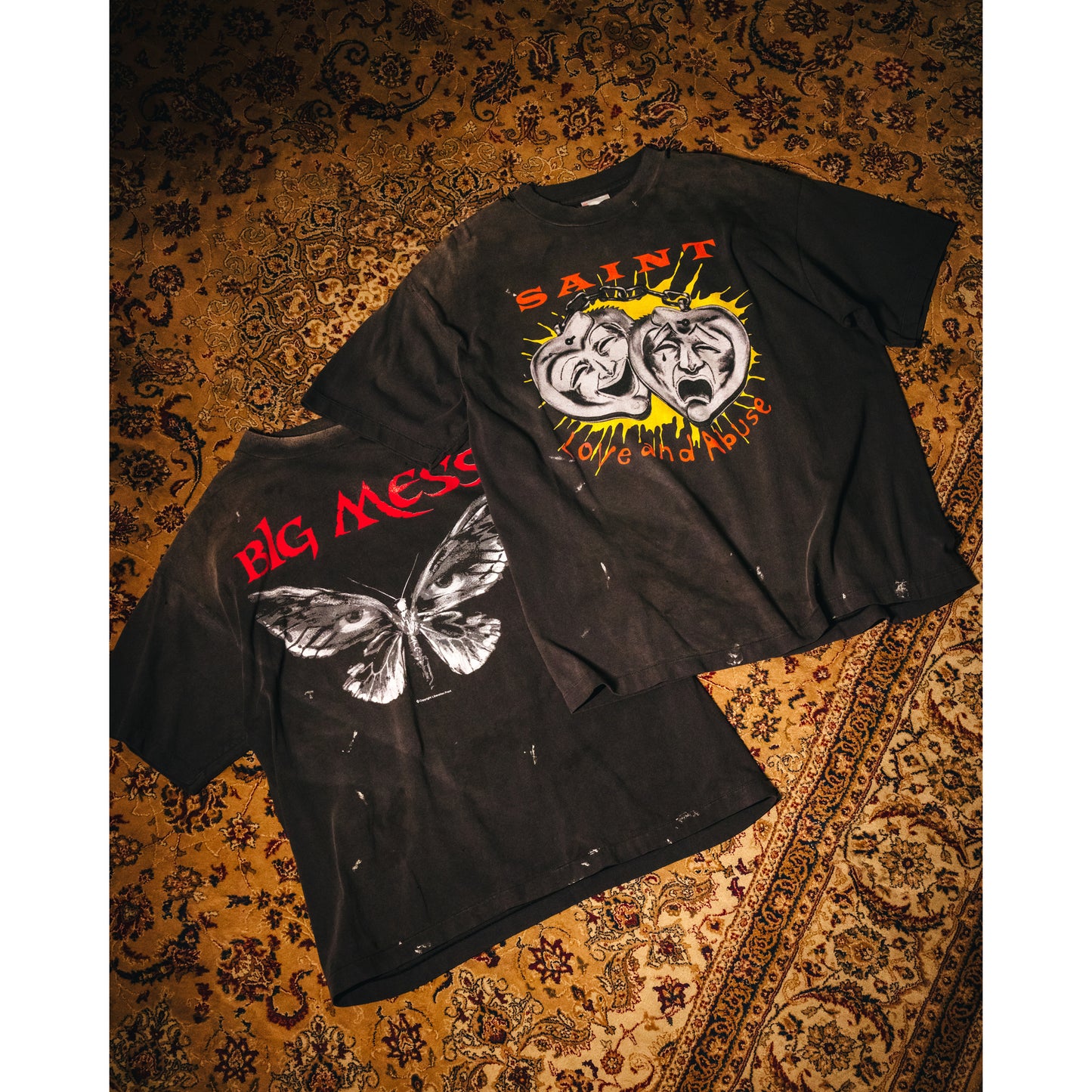 SS TEE/BIG MESS / BLACK