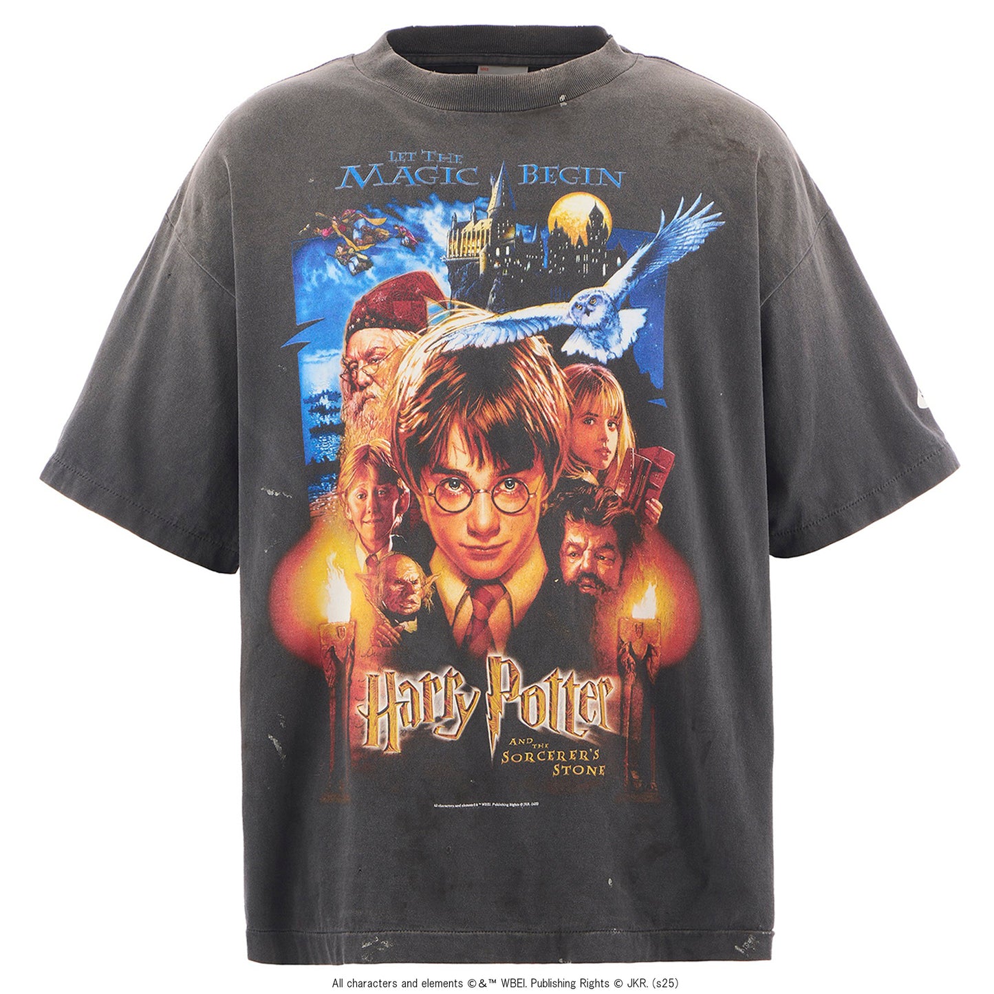 SAINT Mxxxxxx x Harry Potter HP_SS TEE/SORCERER'S STONE / BK