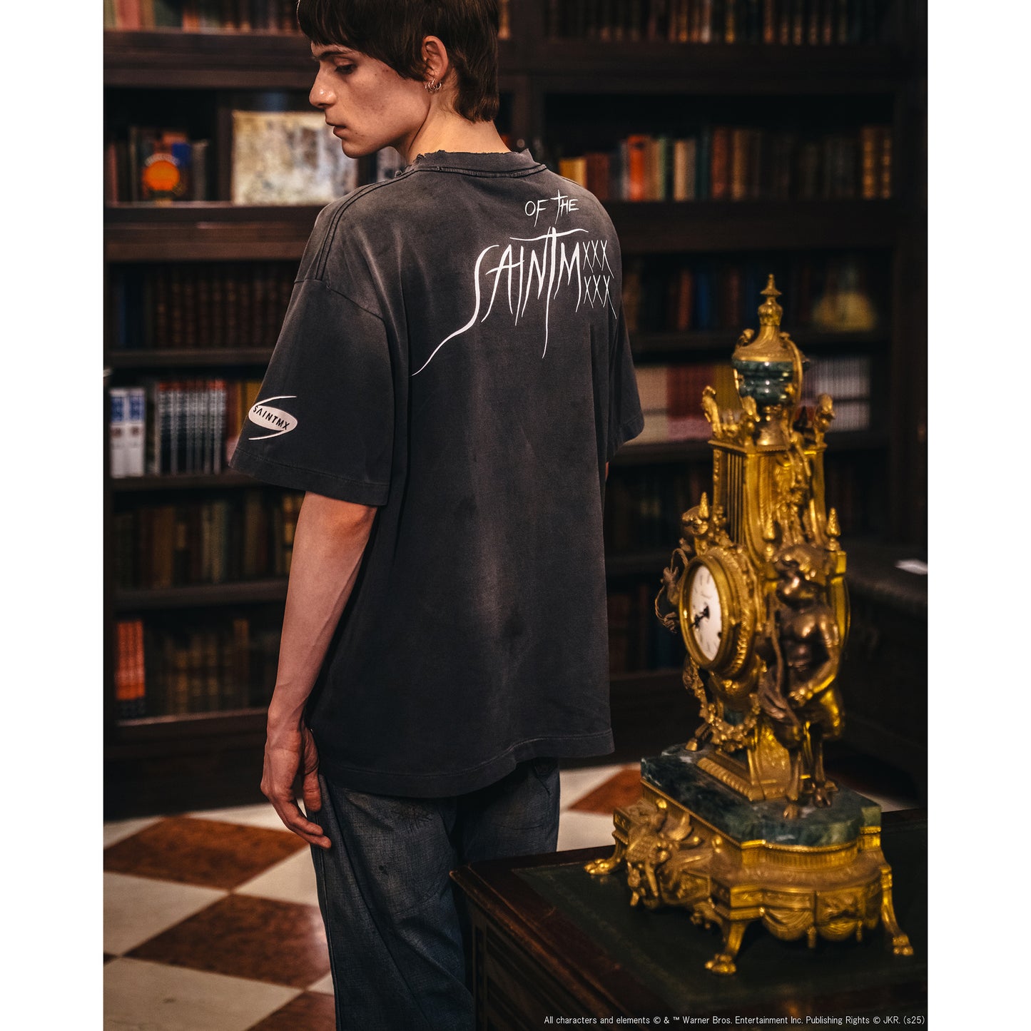 SAINT Mxxxxxx x Harry Potter HP_SS TEE/SORCERER'S STONE / BK