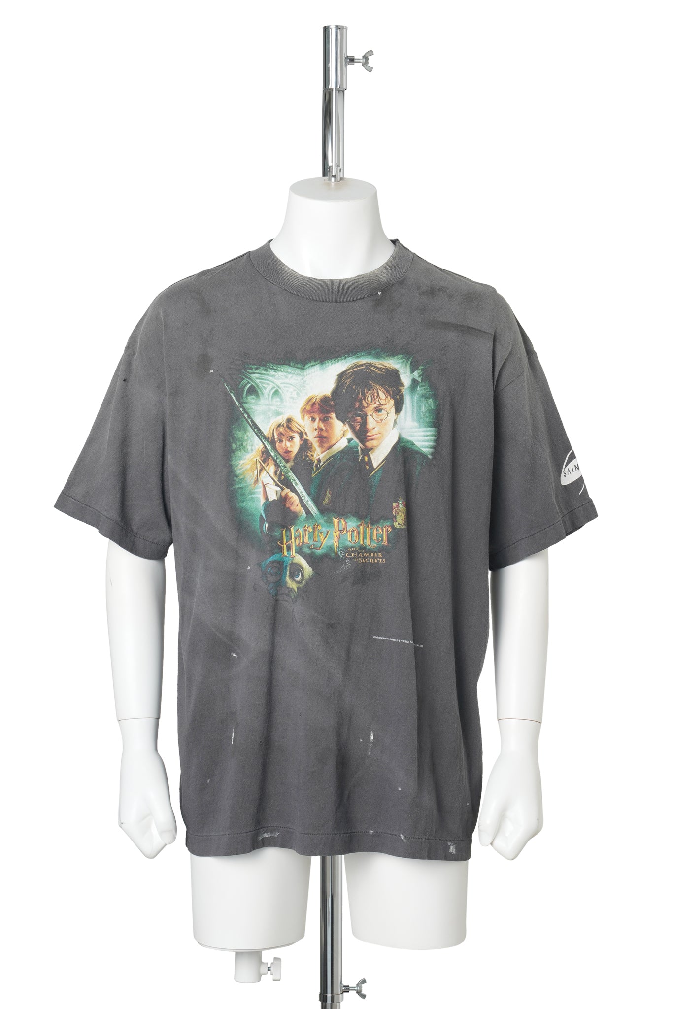SAINT Mxxxxxx x Harry Potter HP_SS TEE/CHAMBER OF SCRT / BLK