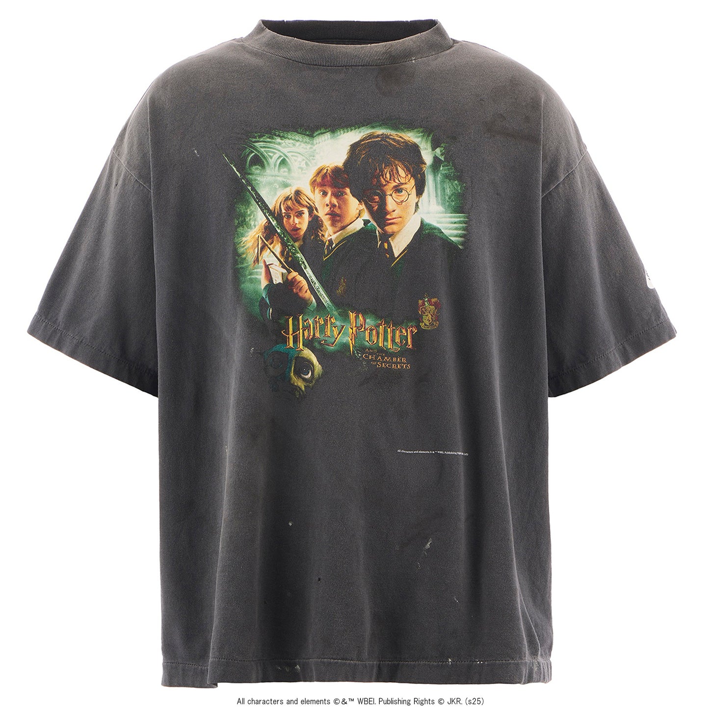 SAINT Mxxxxxx x Harry Potter HP_SS TEE/CHAMBER OF SCRT / BLK