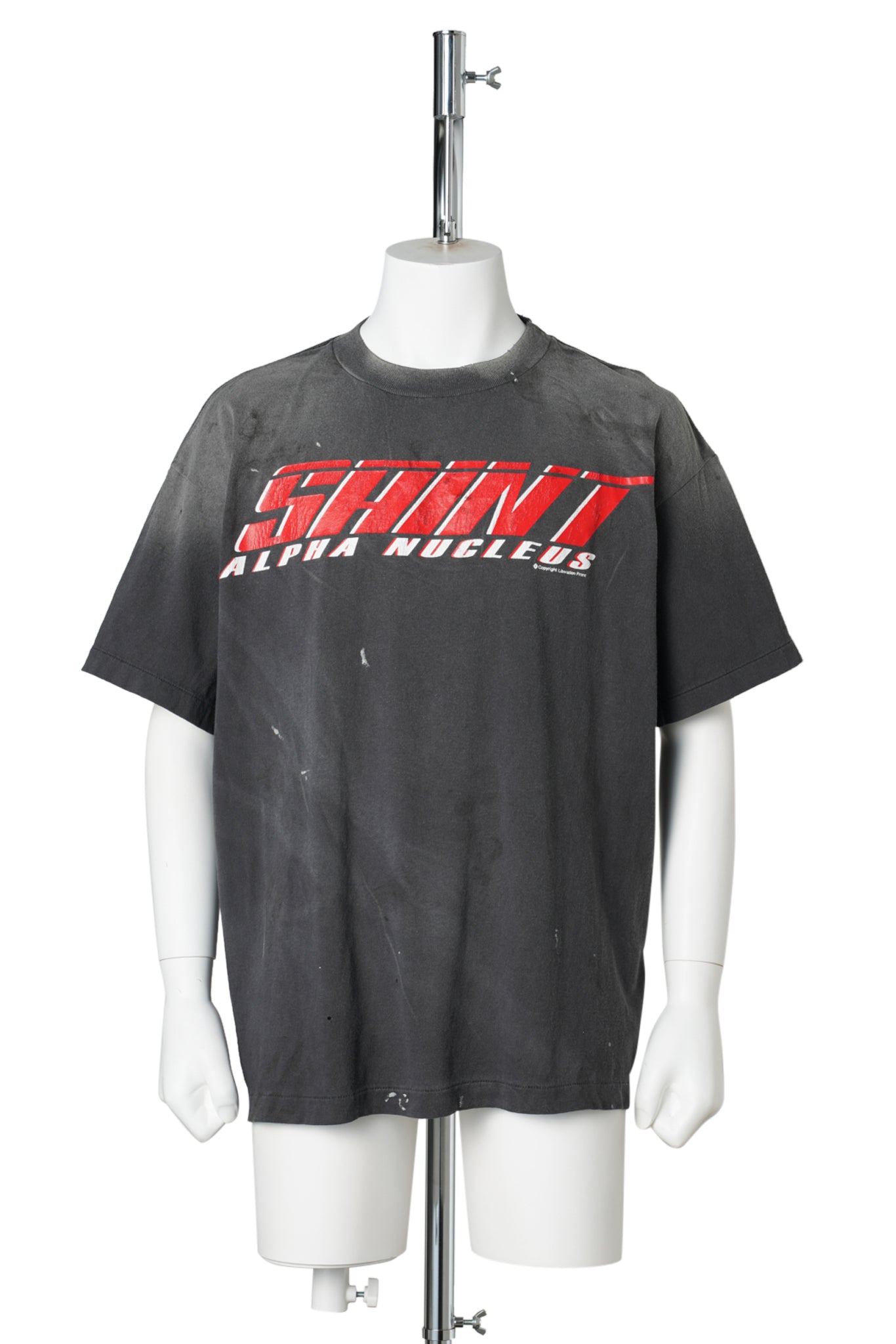 SS TEE/SAINT ALPHA / BLACK