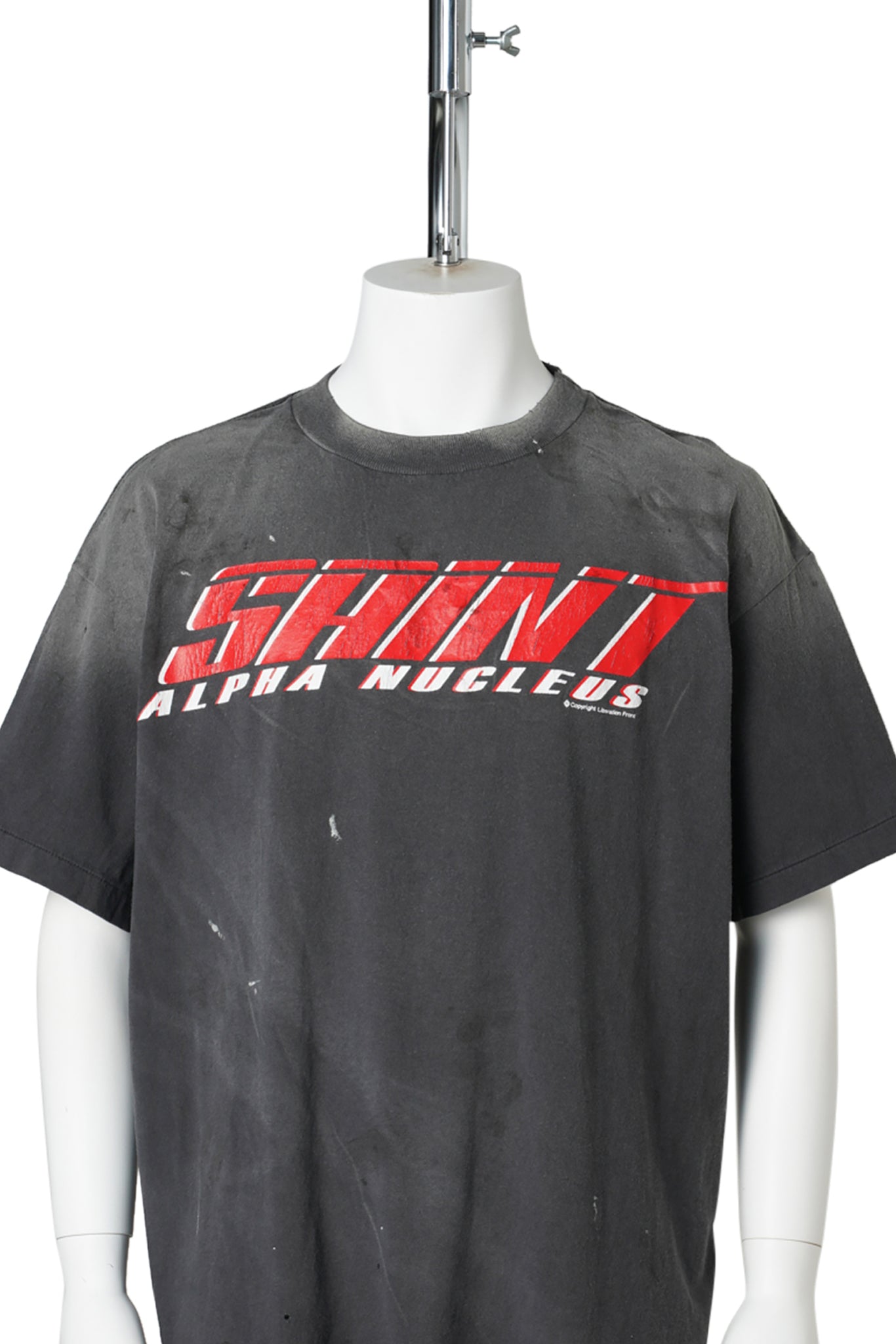 SS TEE/SAINT ALPHA / BLACK