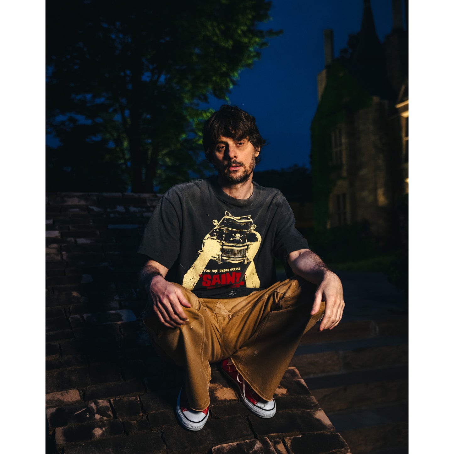 SS TEE/SAINT PATOROL / BLACK