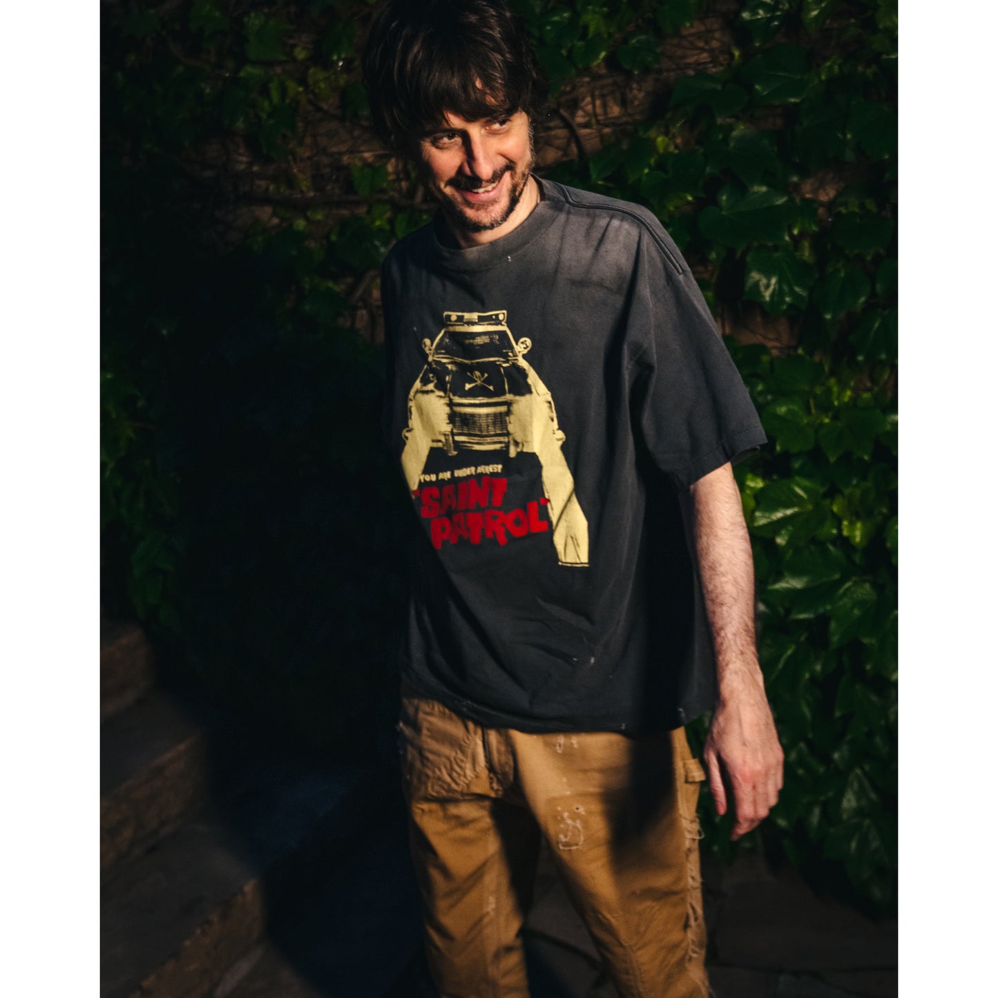 SS TEE/SAINT PATOROL / BLACK